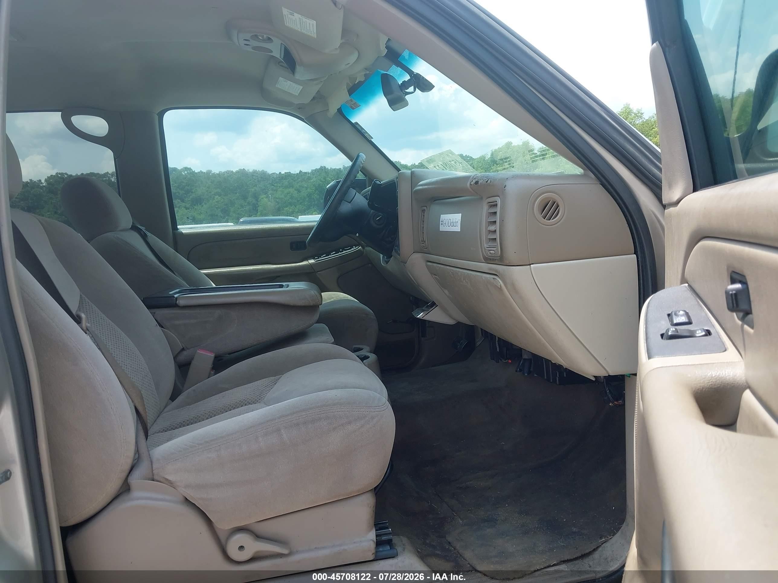 2005 Chevrolet Avalanche 1500 Ls Tan vin: 3GNEC12Z55G280071
