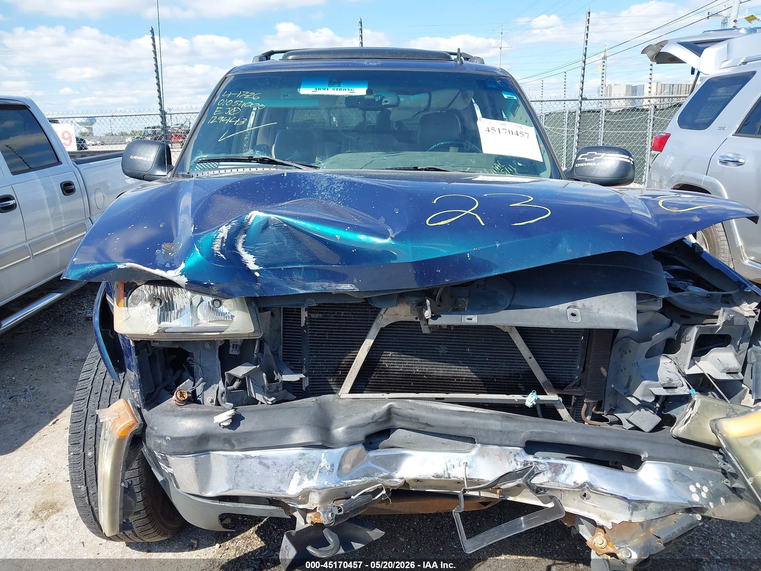 2006 Chevrolet Avalanche 1500 Z66 Blue vin: 3GNEC12Z56G129443