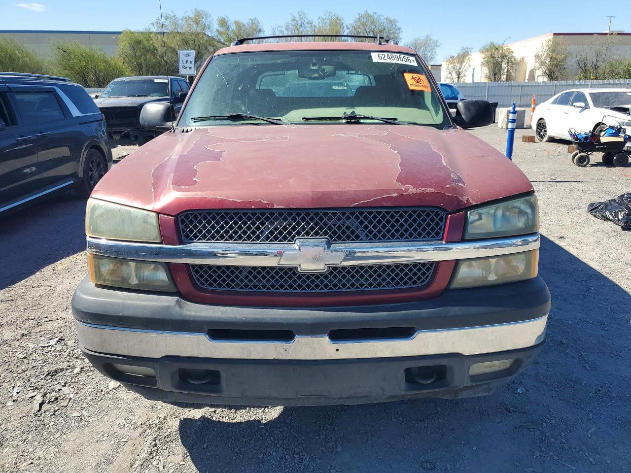 2006 Chevrolet Avalanche C1500 Red vin: 3GNEC12Z56G129734