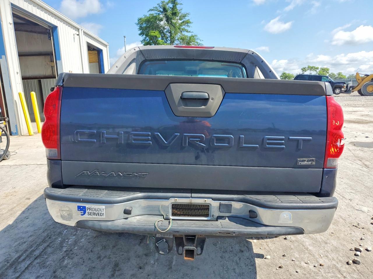 2005 Chevrolet Avalanche C1500 Blue vin: 3GNEC12Z65G118224