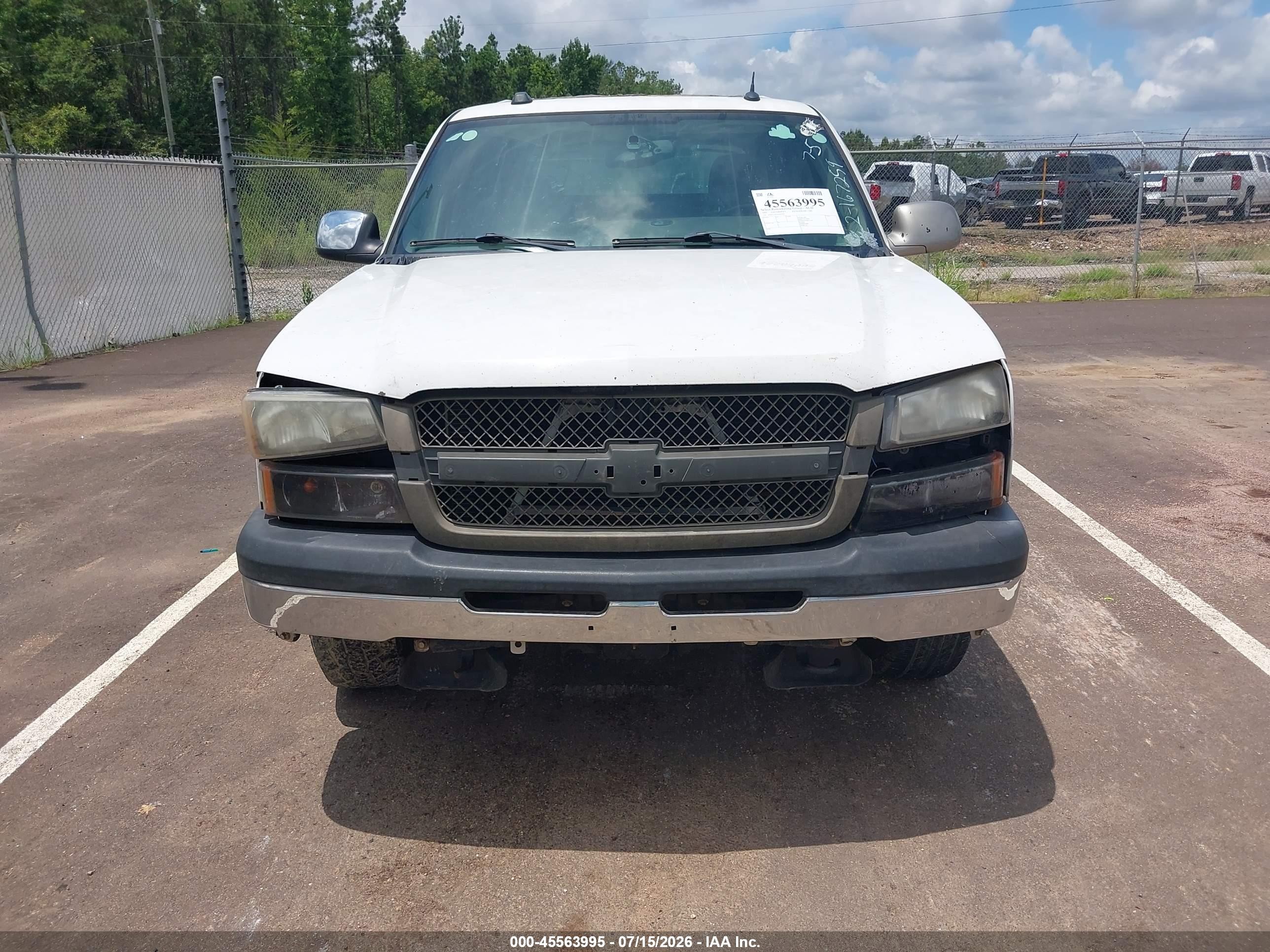 2005 Chevrolet Avalanche 1500 Ls White vin: 3GNEC12Z65G167259