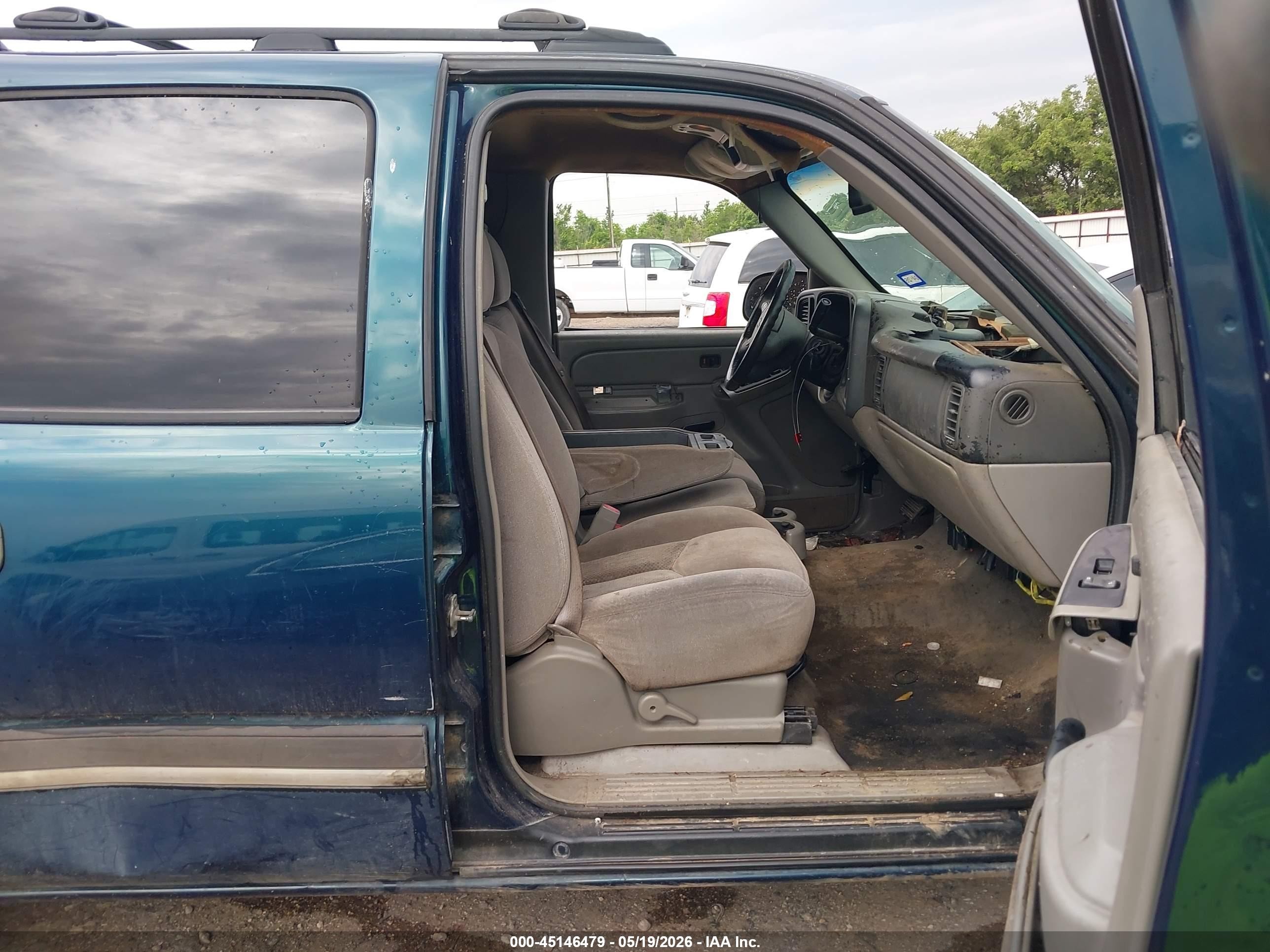 2005 Chevrolet Avalanche 1500 Ls Blue vin: 3GNEC12Z65G167942