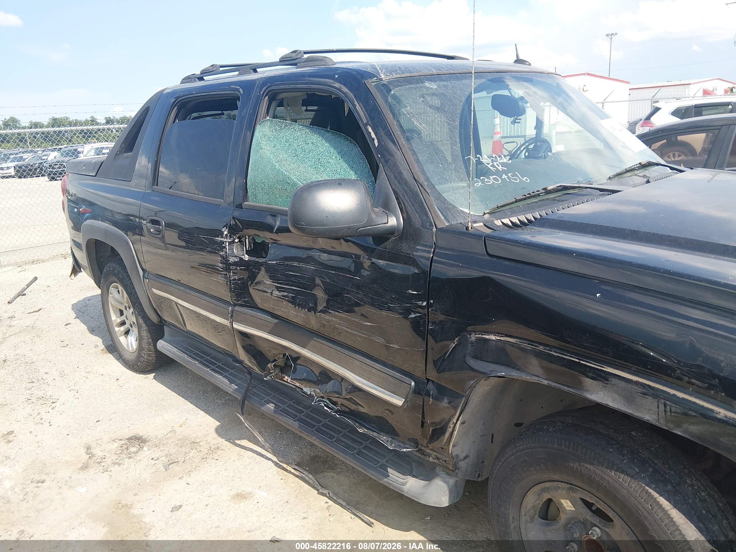 2005 Chevrolet Avalanche 1500 Z66 Черный vin: 3GNEC12Z65G230456