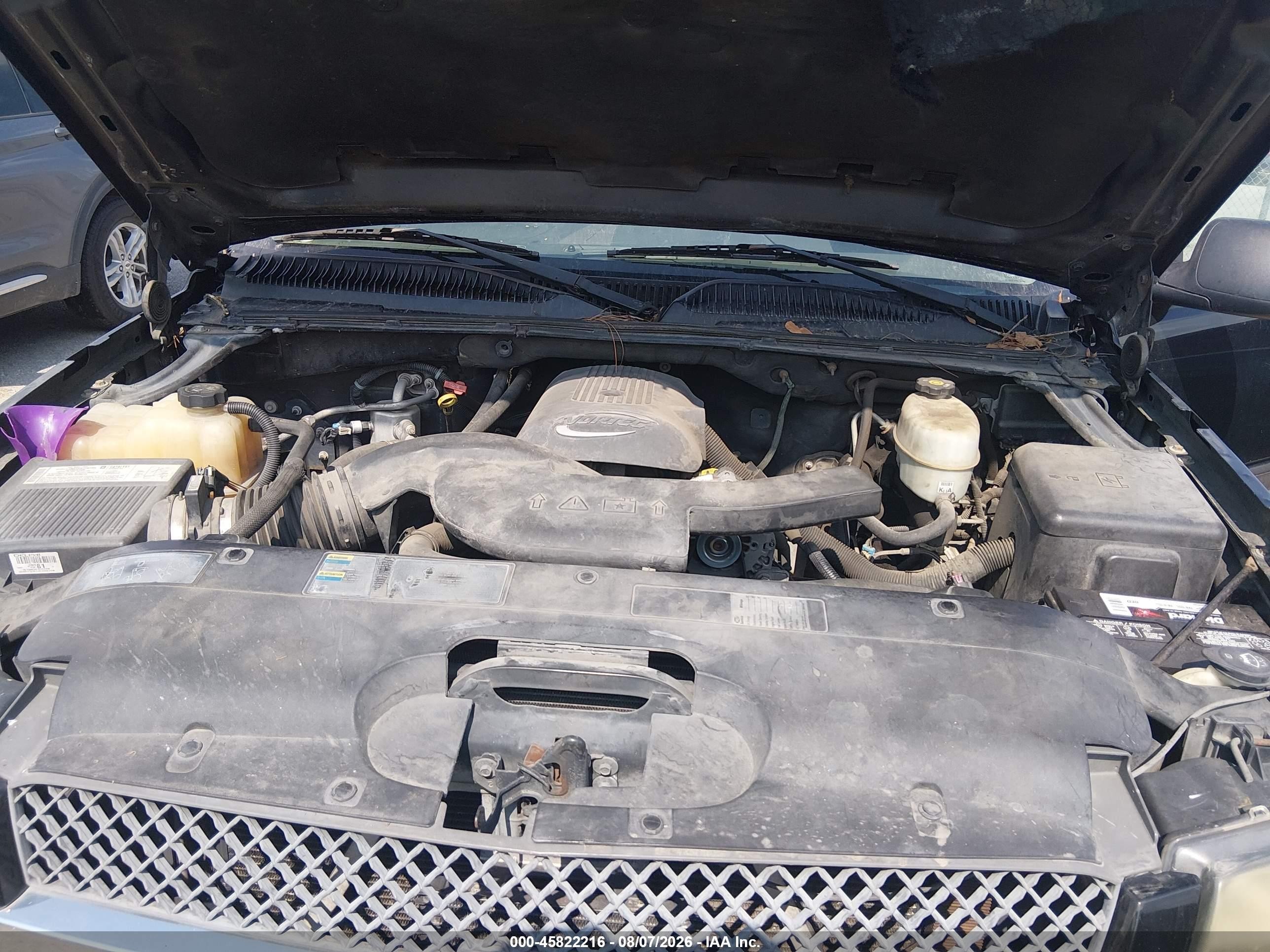 2005 Chevrolet Avalanche 1500 Z66 Черный vin: 3GNEC12Z65G230456