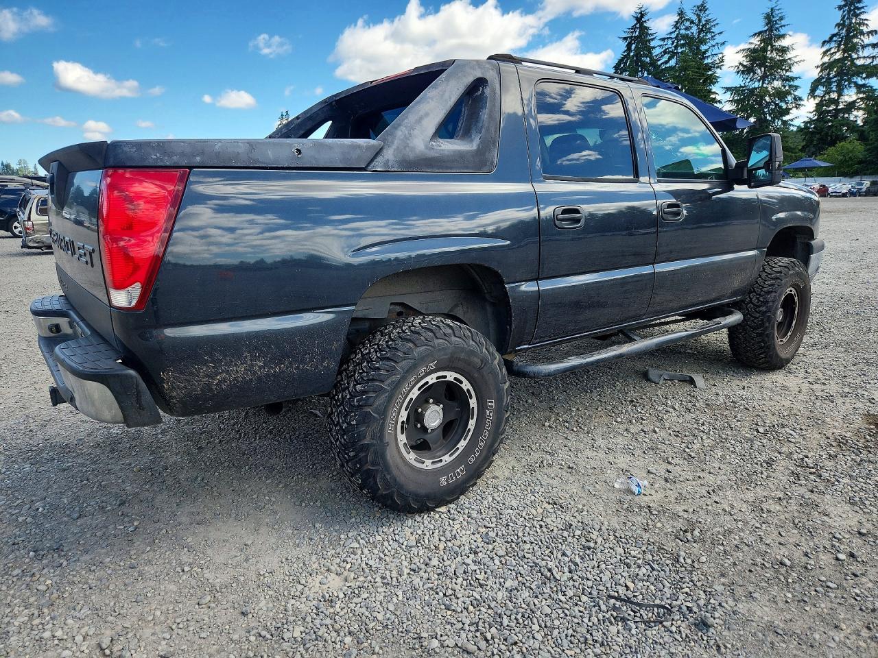 2005 Chevrolet Avalanche C1500 Зеленый vin: 3GNEC12Z75G101528