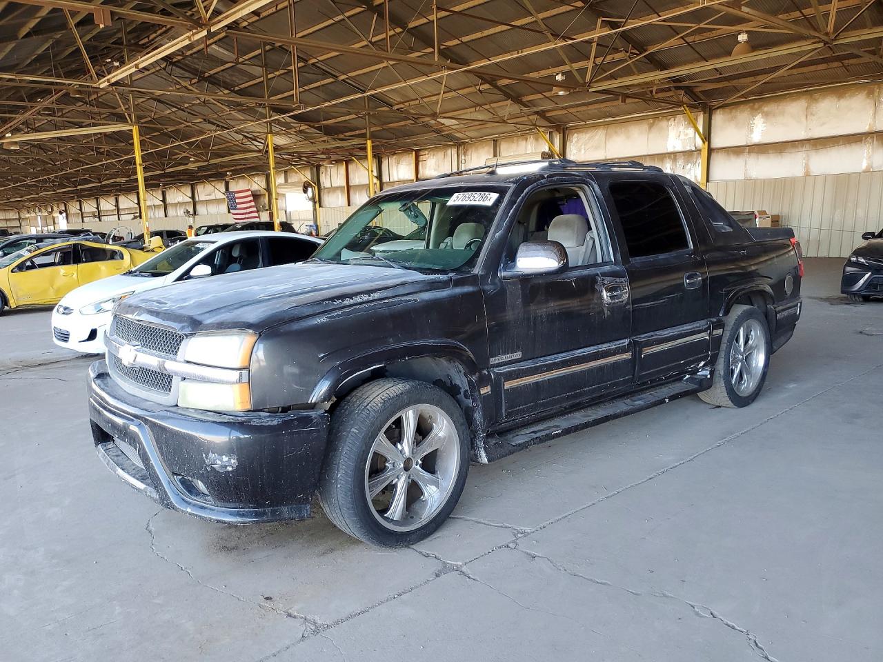 2005 Chevrolet Avalanche C1500 Gray vin: 3GNEC12Z75G169022
