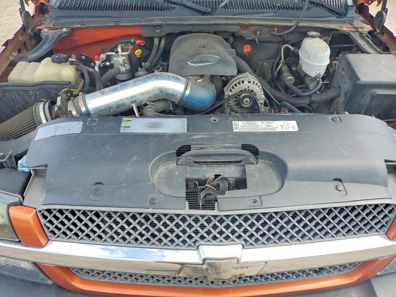 2005 Chevrolet Avalanche C1500 Orange vin: 3GNEC12Z75G227873