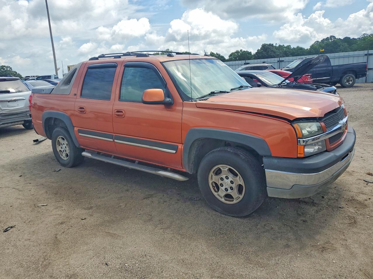 2005 Chevrolet Avalanche C1500 Orange vin: 3GNEC12Z75G227873