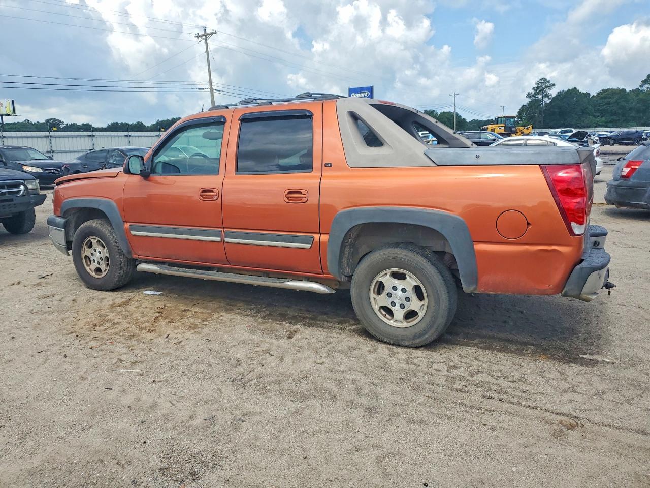 2005 Chevrolet Avalanche C1500 Orange vin: 3GNEC12Z75G227873