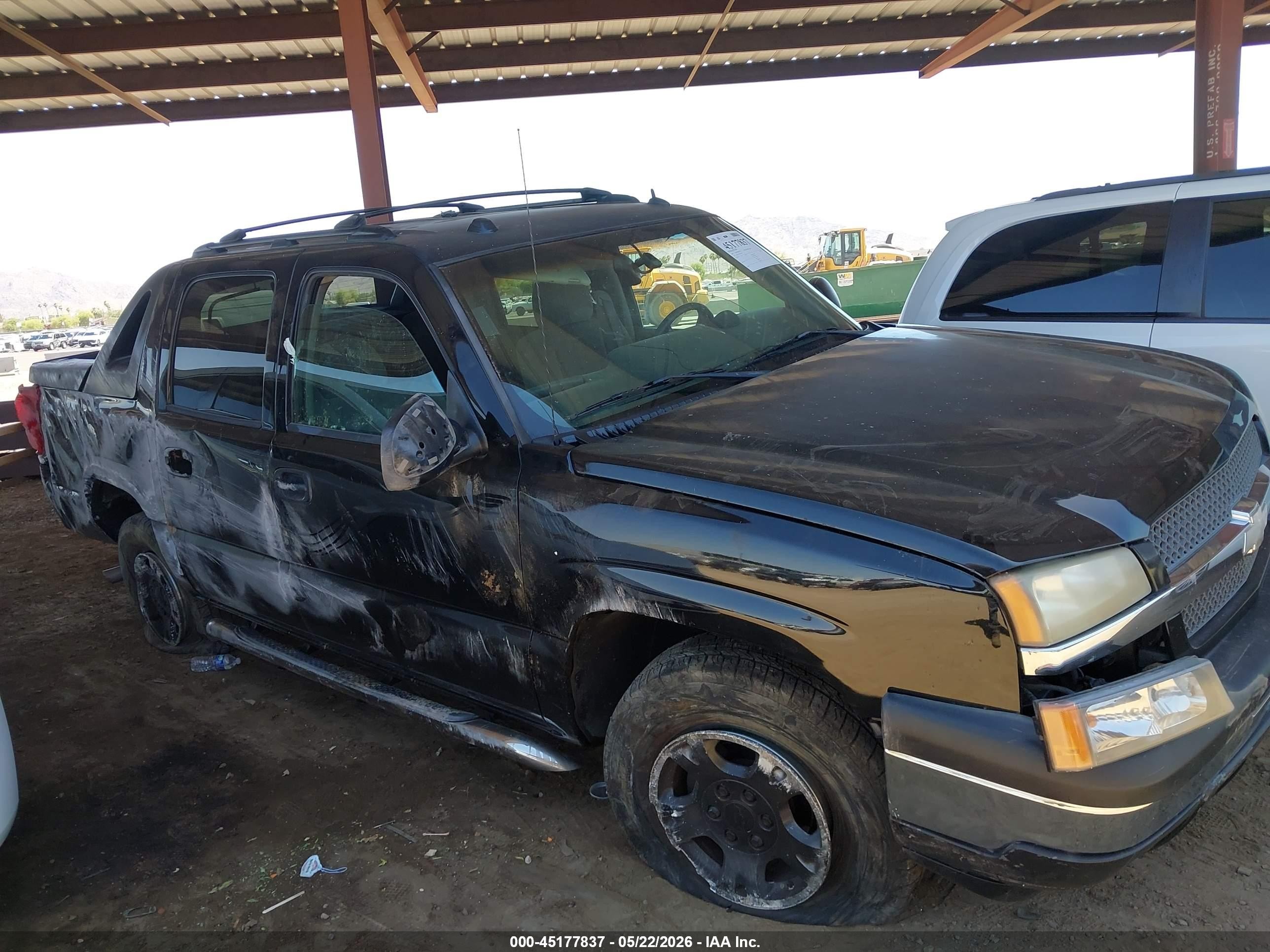2005 Chevrolet Avalanche 1500 Z66 Black vin: 3GNEC12Z85G131489