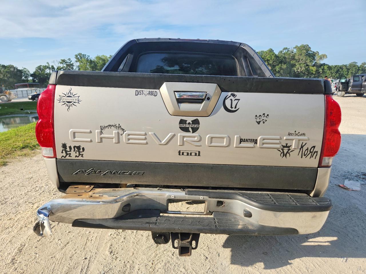 2005 Chevrolet Avalanche C1500 Silver vin: 3GNEC12Z85G235321