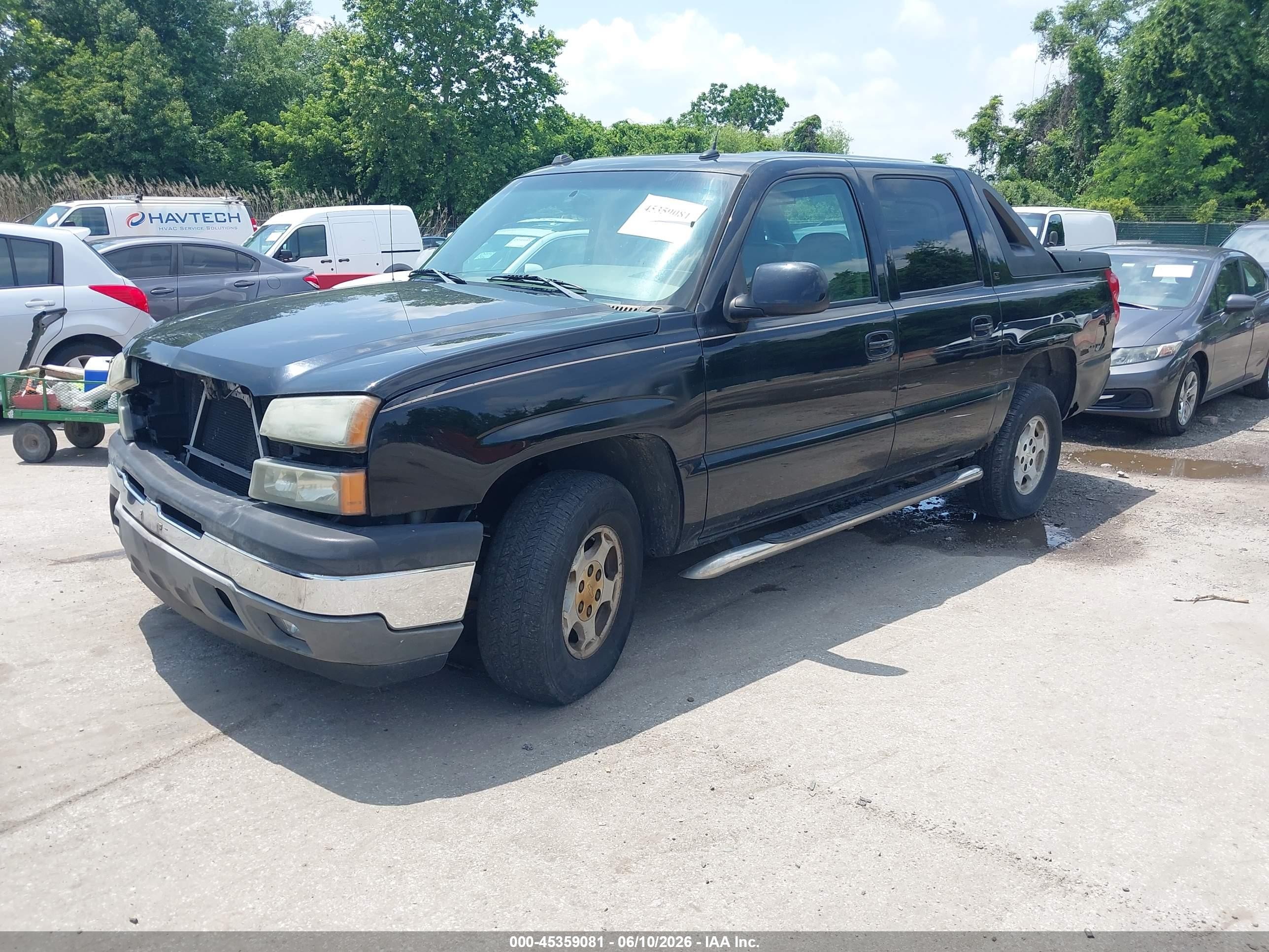 2005 Chevrolet Avalanche 1500 Lt Black vin: 3GNEC12Z85G237232