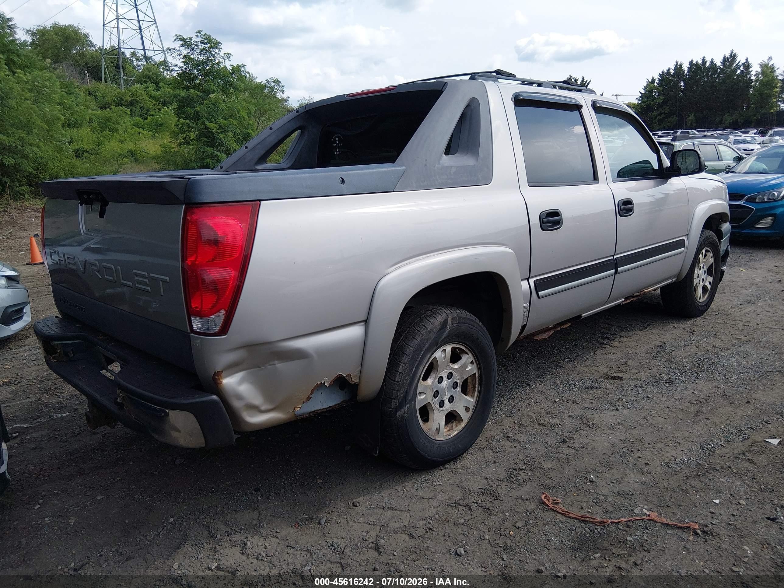 2006 Chevrolet Avalanche 1500 Z66 Champagne vin: 3GNEC12Z86G187630