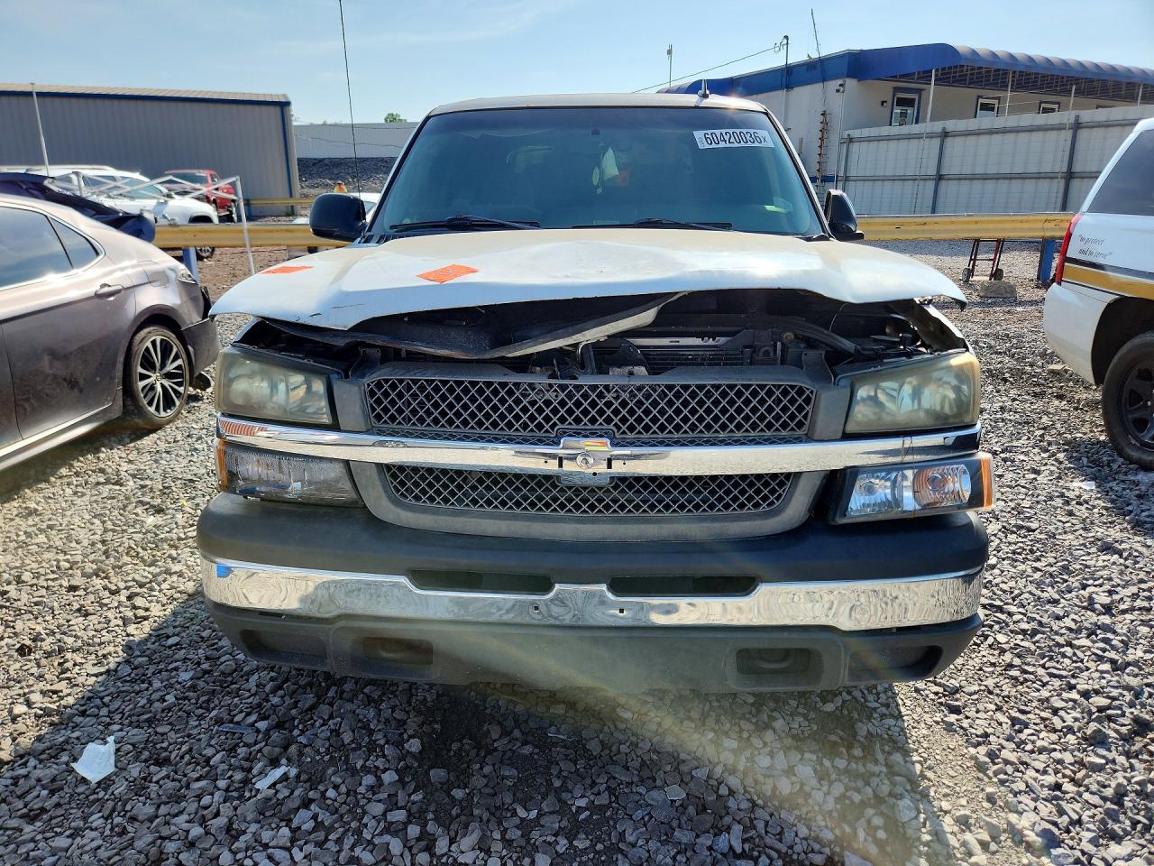 2006 Chevrolet Avalanche C1500 White vin: 3GNEC12Z86G242996