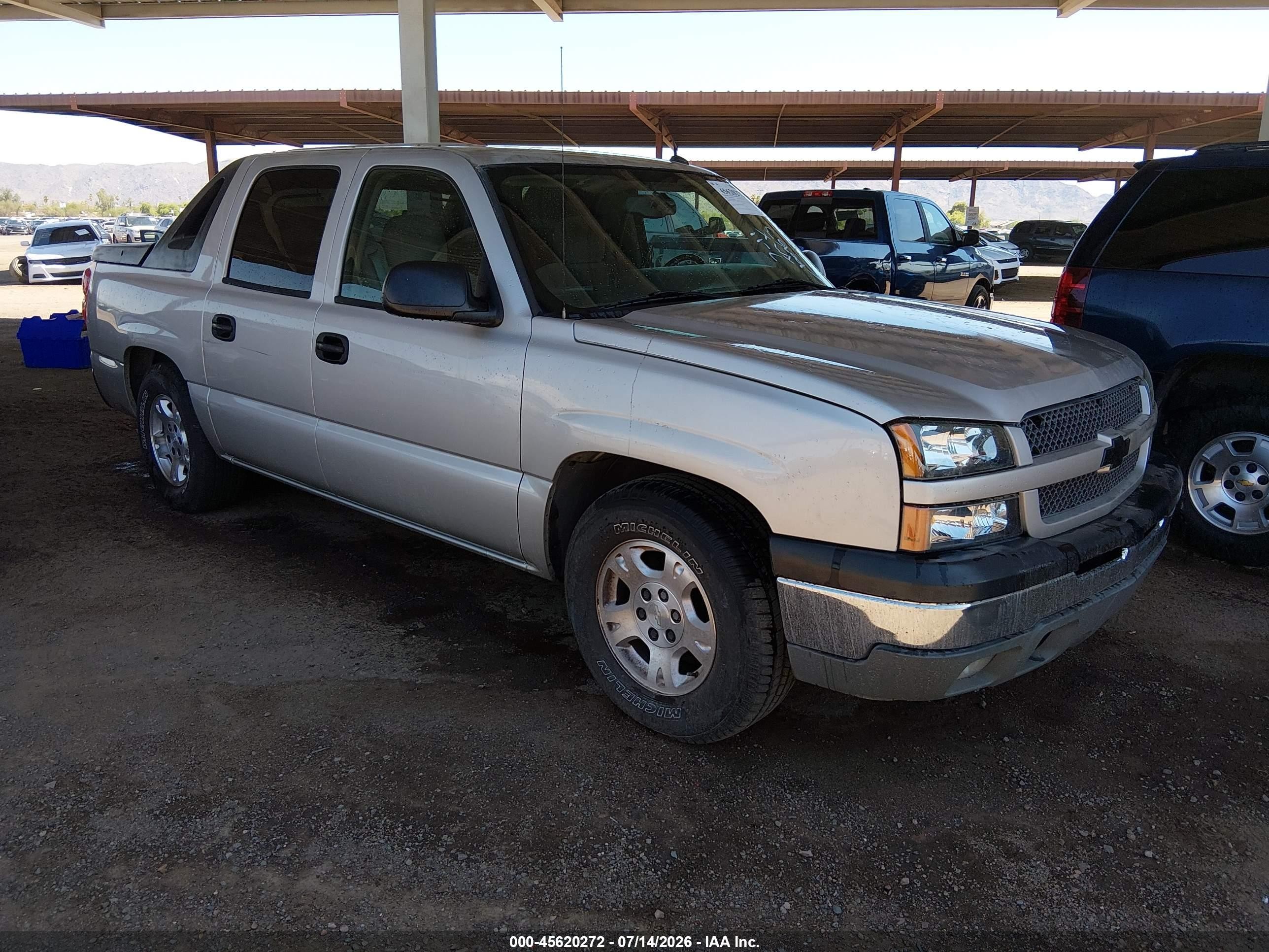2005 Chevrolet Avalanche 1500 Z66 Gray vin: 3GNEC12Z95G100963
