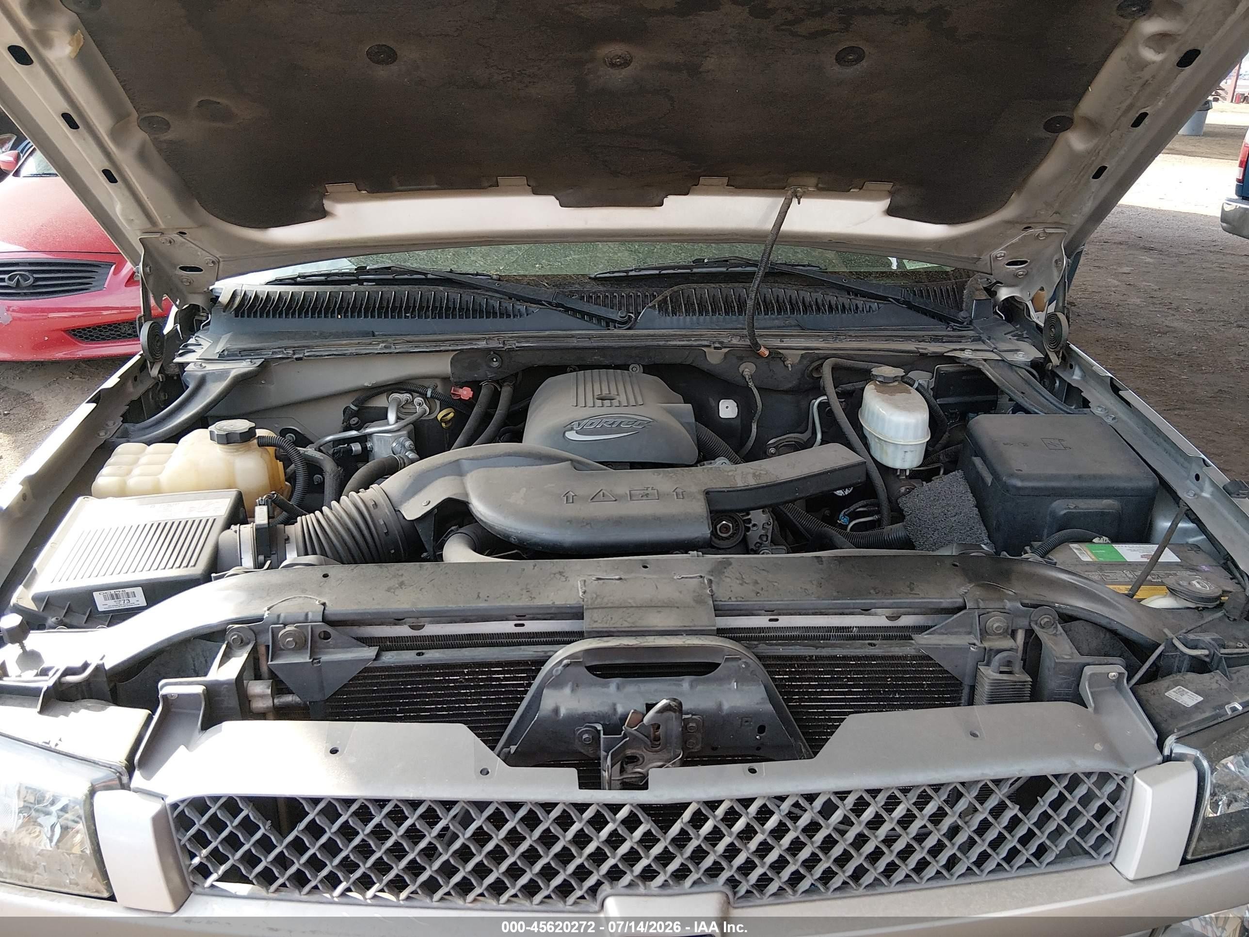 2005 Chevrolet Avalanche 1500 Z66 Gray vin: 3GNEC12Z95G100963