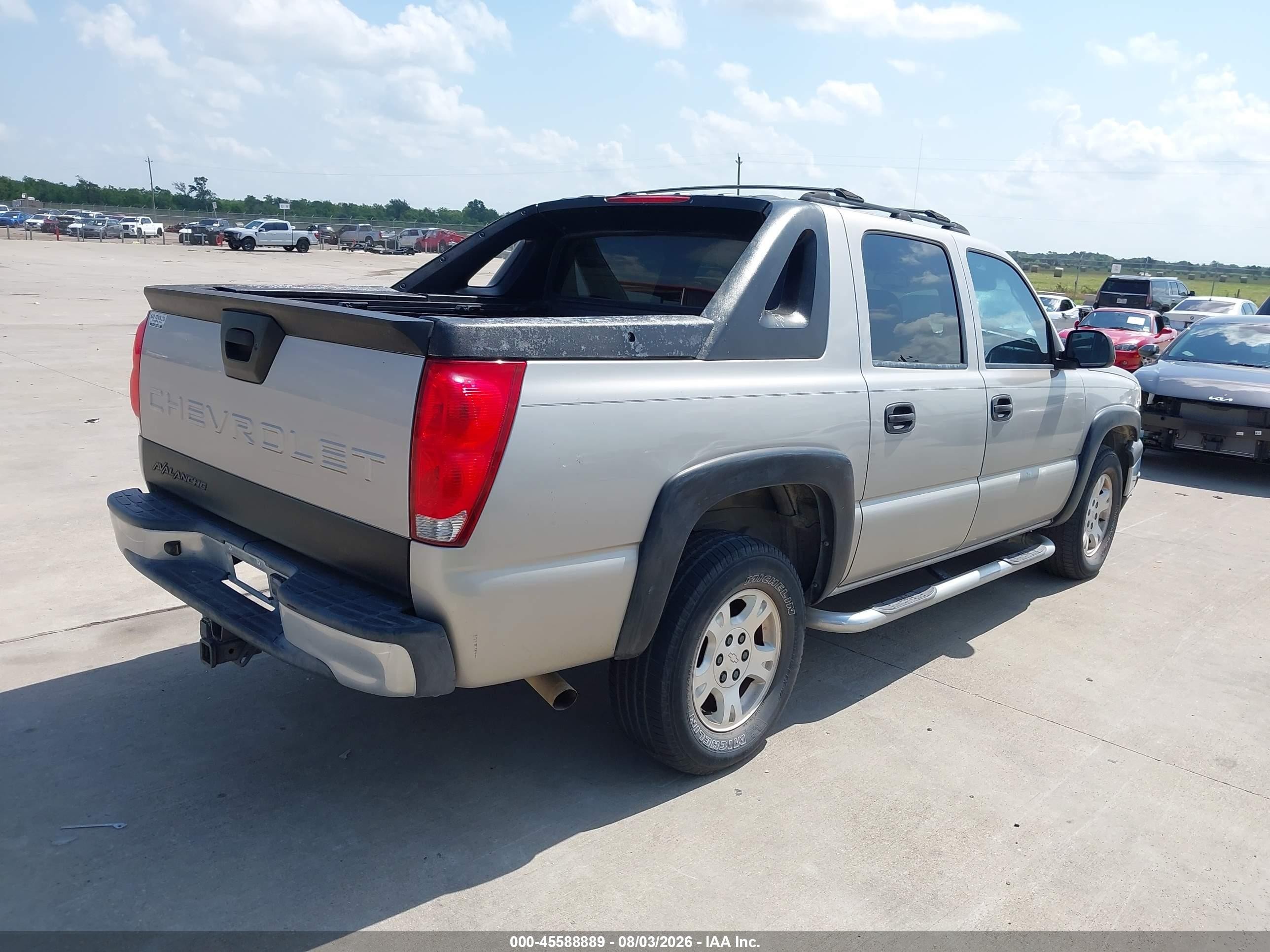 2005 Chevrolet Avalanche 1500 Z66 Tan vin: 3GNEC12Z95G118900