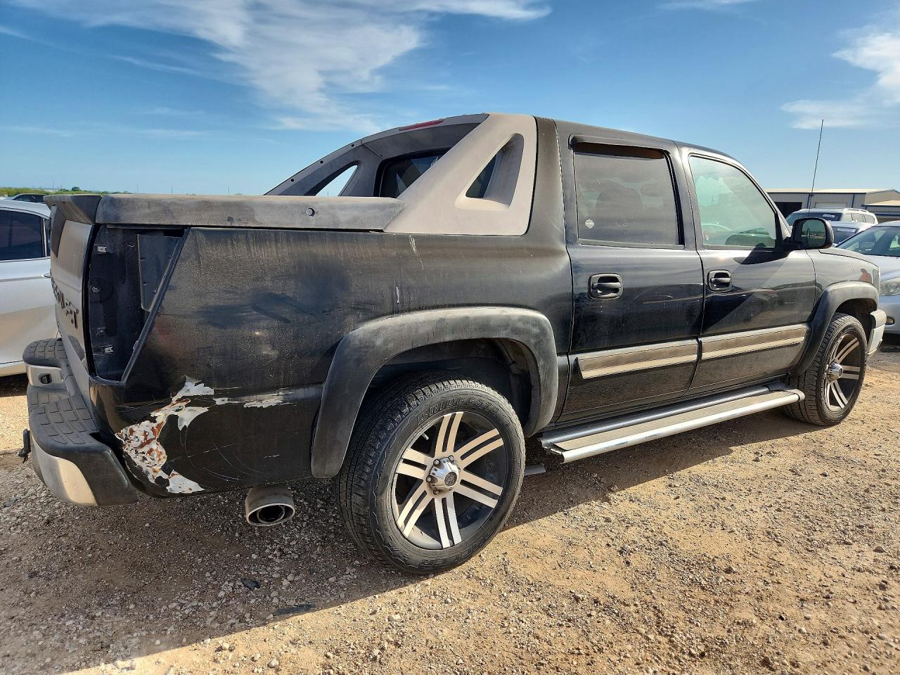 2005 Chevrolet Avalanche C1500 Black vin: 3GNEC12Z95G235618