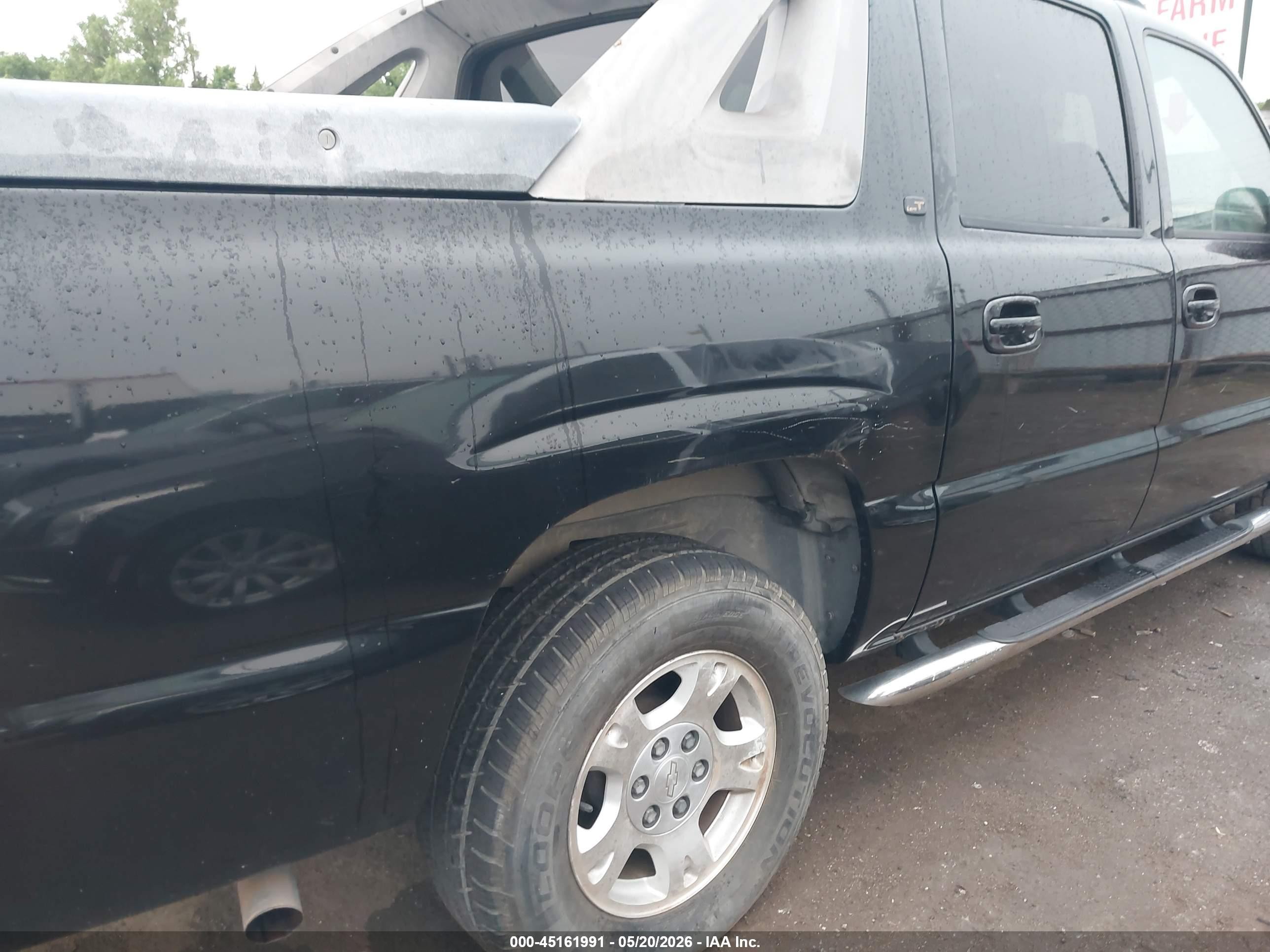 2006 Chevrolet Avalanche 1500 Z66 Black vin: 3GNEC12Z96G129560