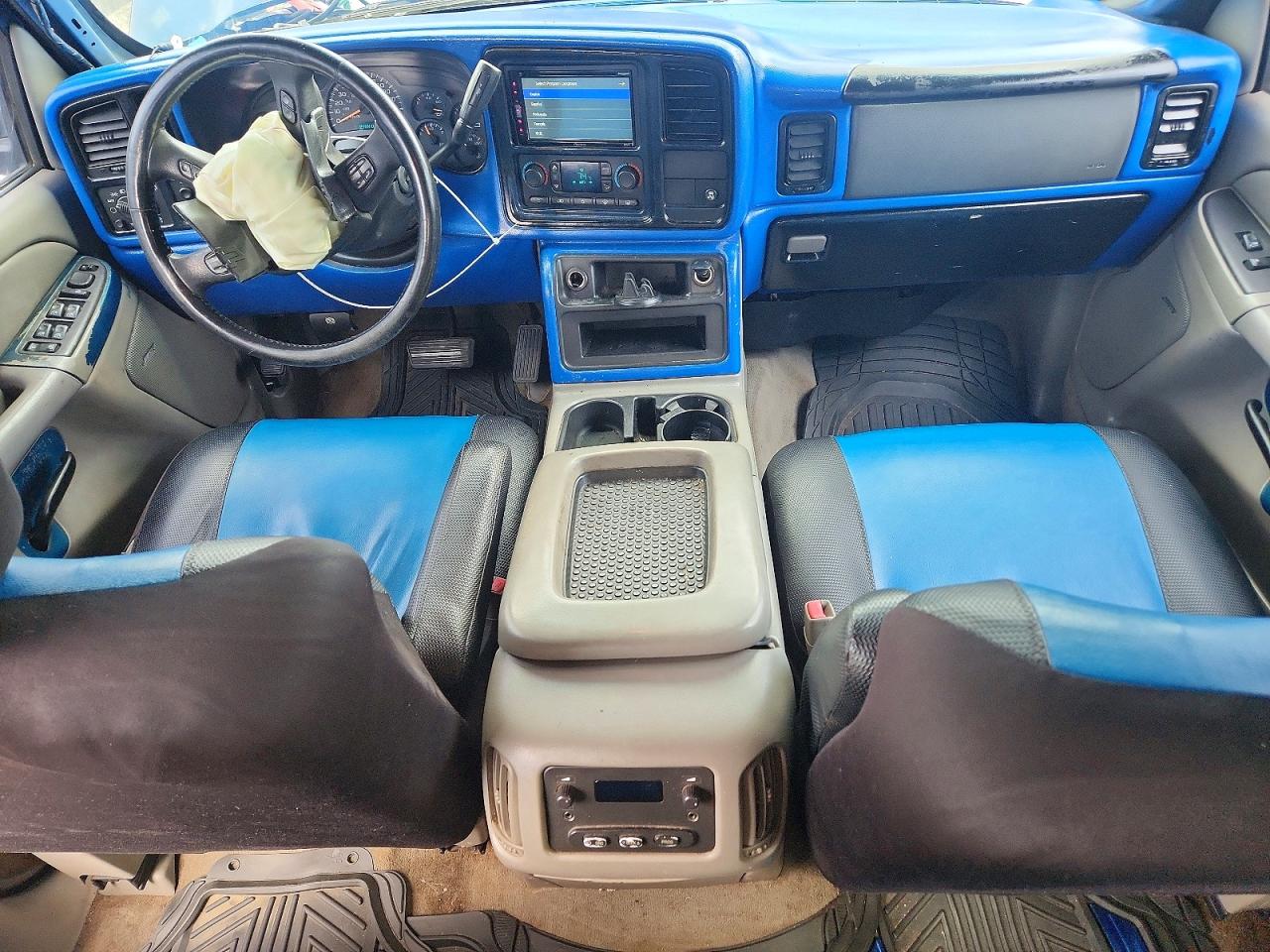 2005 Chevrolet Avalanche C1500 Blue vin: 3GNEC12ZX5G248801