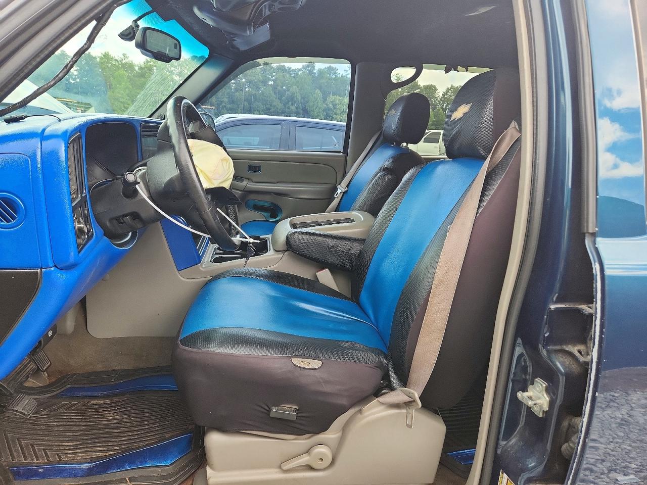2005 Chevrolet Avalanche C1500 Blue vin: 3GNEC12ZX5G248801