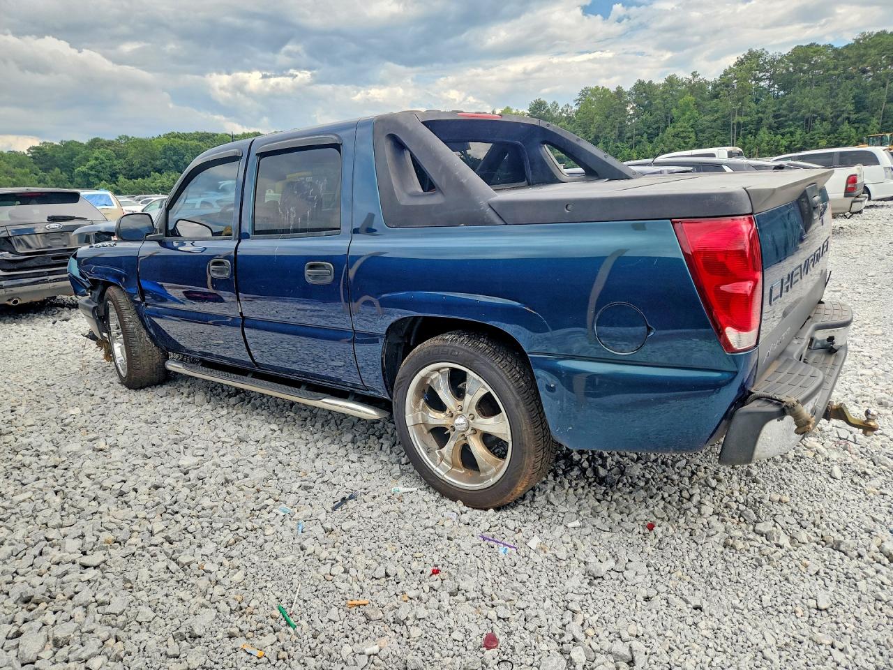 2005 Chevrolet Avalanche C1500 Blue vin: 3GNEC12ZX5G248801