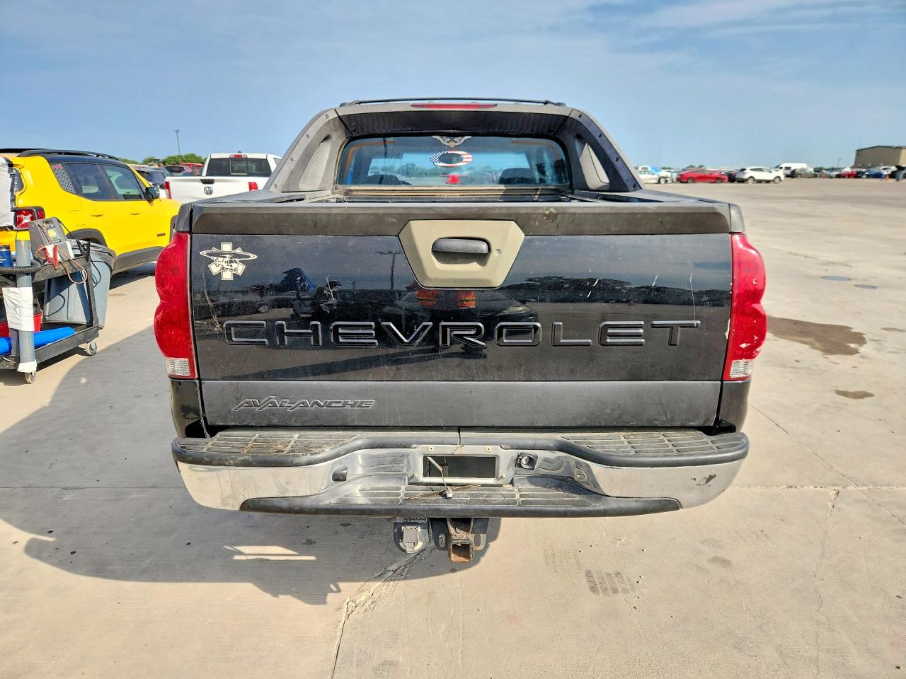 2005 Chevrolet Avalanche C1500 Black vin: 3GNEC12ZX5G254906