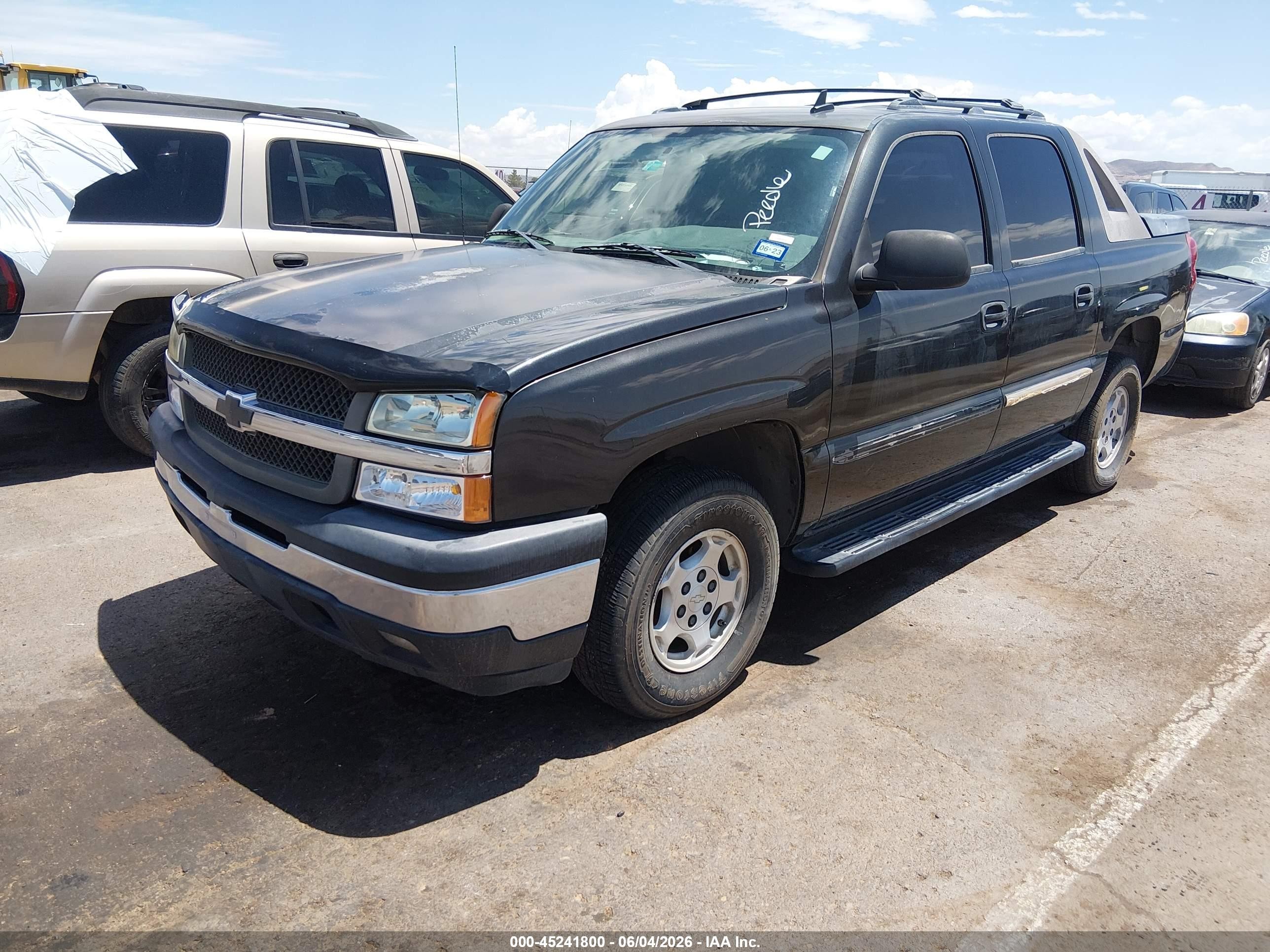 2006 Chevrolet Avalanche 1500 Ls Black vin: 3GNEC12ZX6G201513