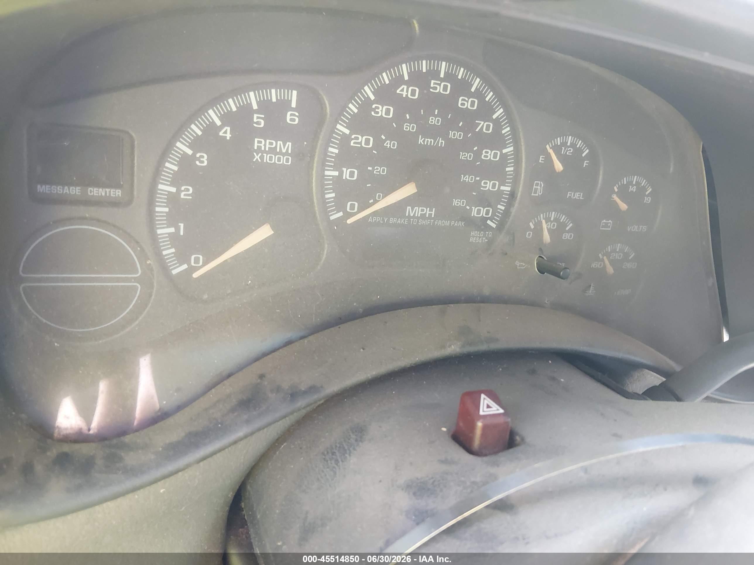 2002 Chevrolet Avalanche 1500   Gray vin: 3GNEC13T02G101151