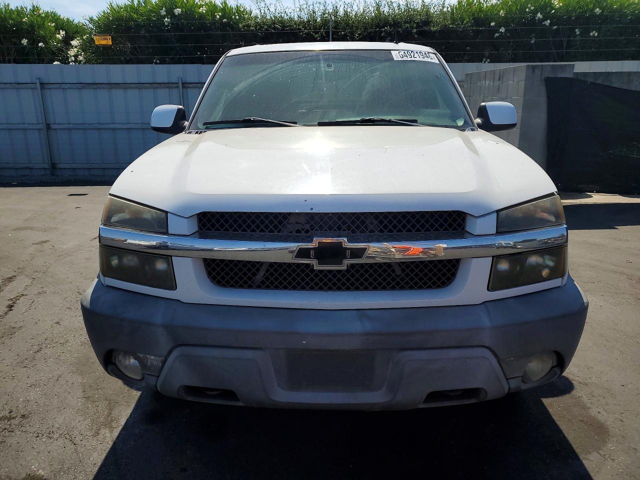 2002 Chevrolet Avalanche C1500 Белый vin: 3GNEC13T32G224541