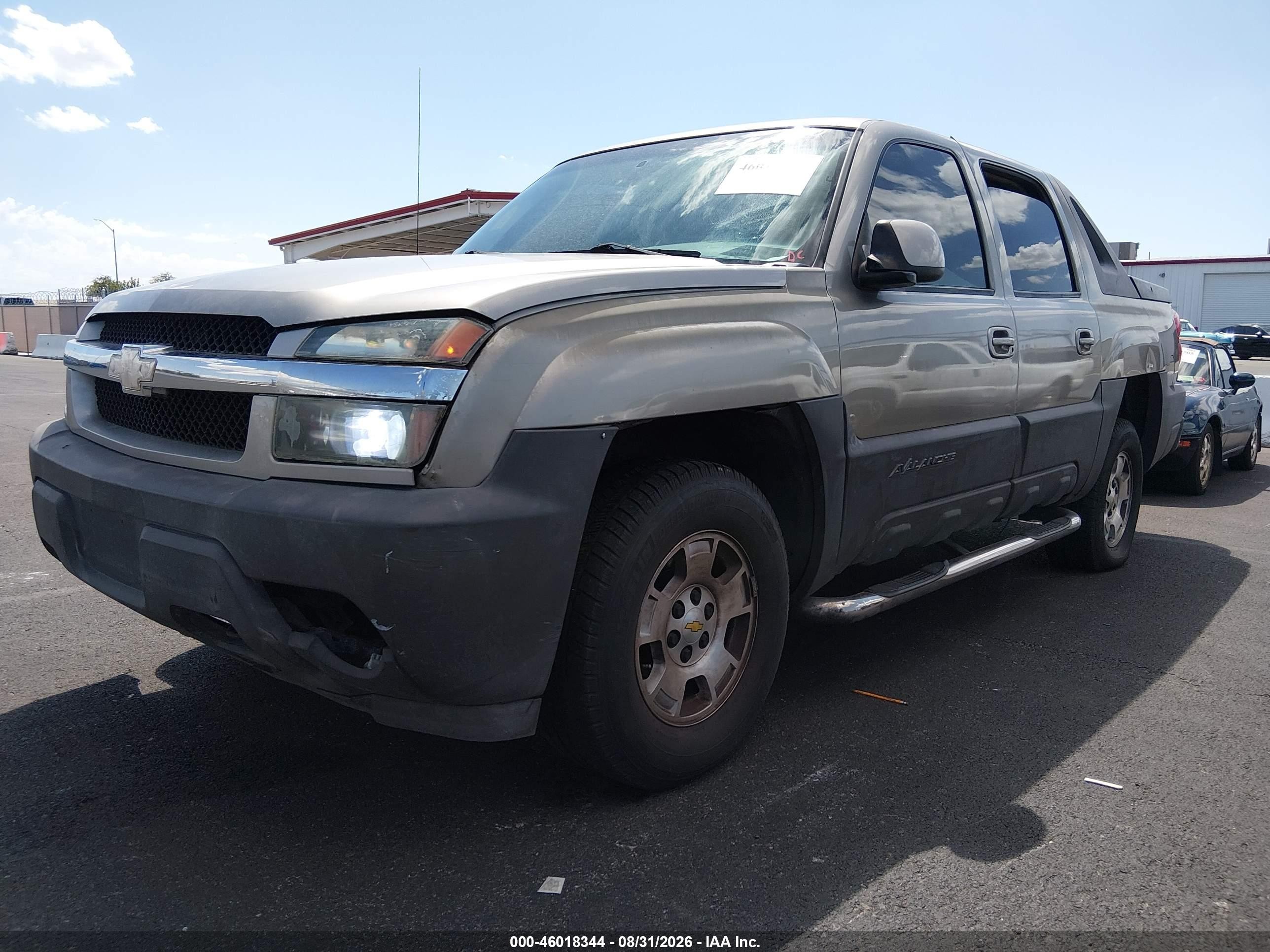 2003 Chevrolet Avalanche 1500   Gold vin: 3GNEC13T33G137093