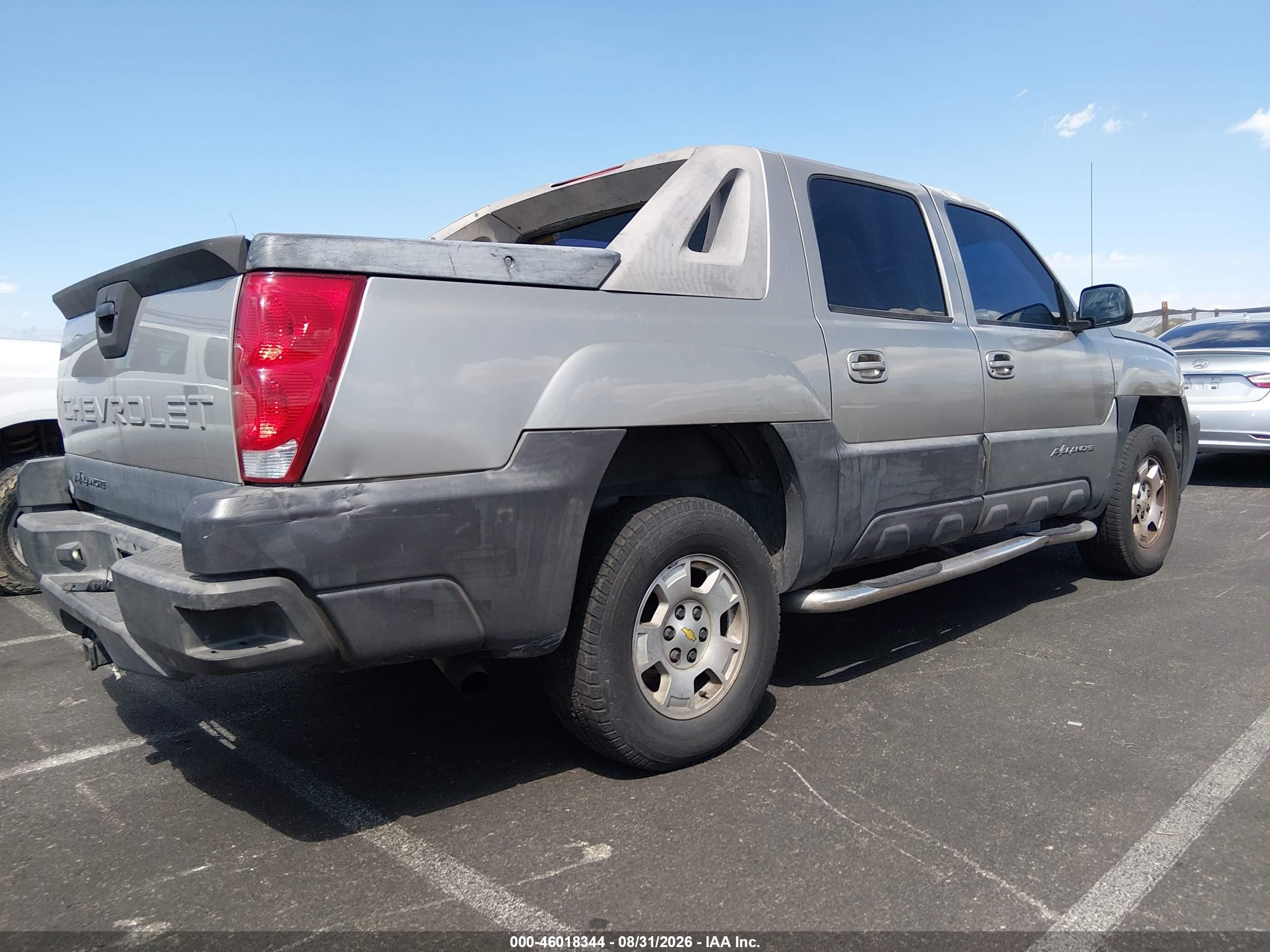 2003 Chevrolet Avalanche 1500   Gold vin: 3GNEC13T33G137093