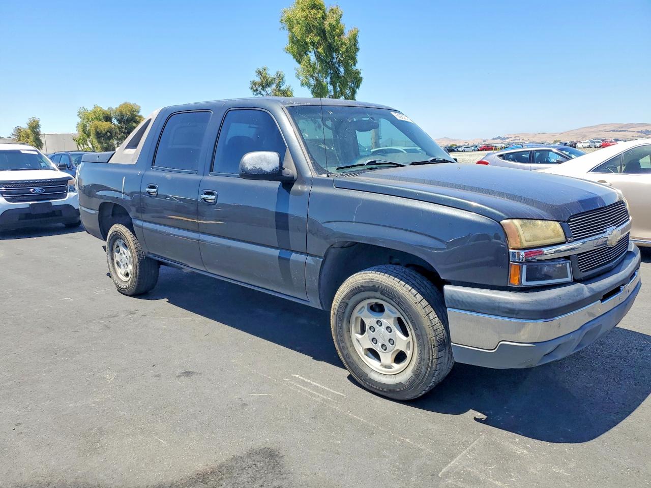 2003 Chevrolet Avalanche C1500 Gray vin: 3GNEC13T33G257850