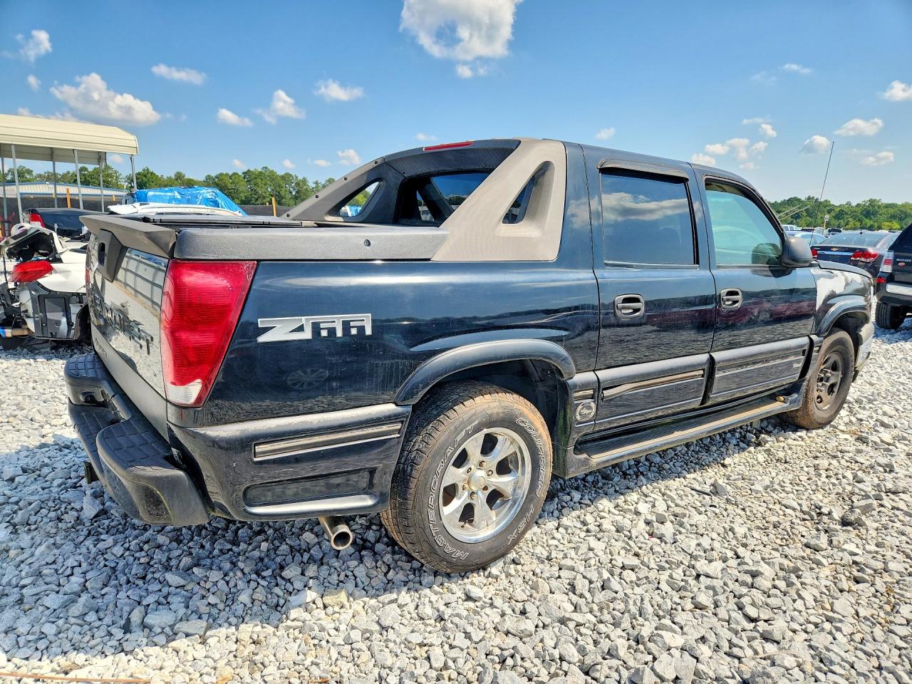 2003 Chevrolet Avalanche C1500 Black vin: 3GNEC13T33G323295