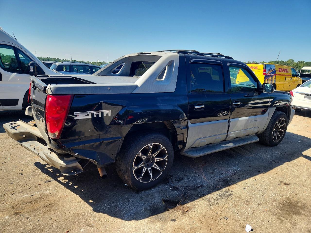 2002 Chevrolet Avalanche C1500 Black vin: 3GNEC13T42G167976