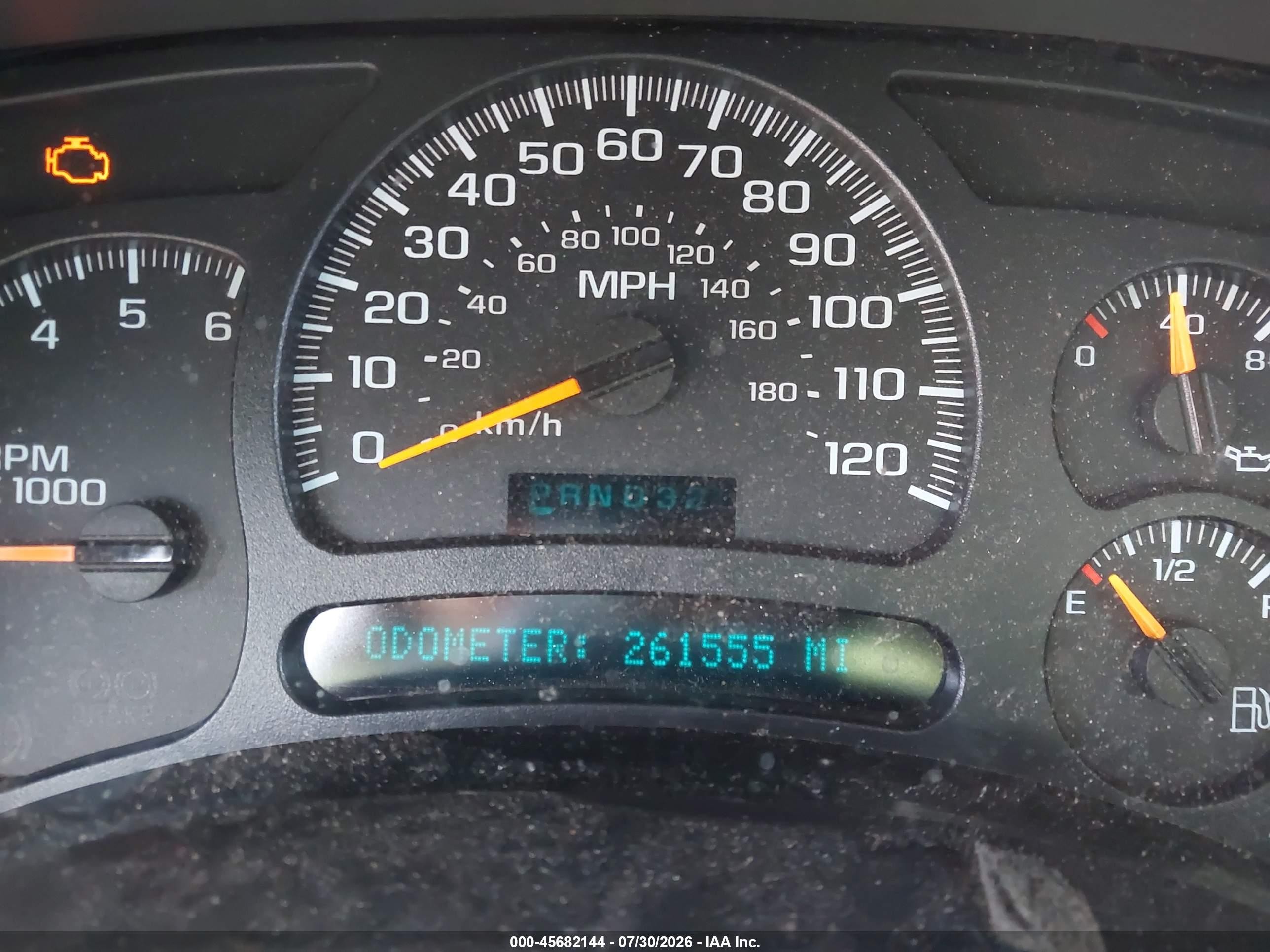 2003 Chevrolet Avalanche 1500   White vin: 3GNEC13T43G136812