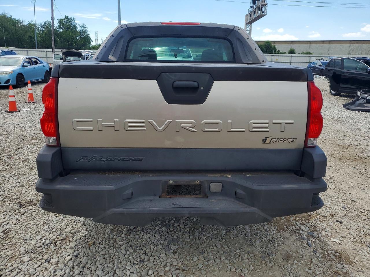 2003 Chevrolet Avalanche C1500 Tan vin: 3GNEC13T43G288914