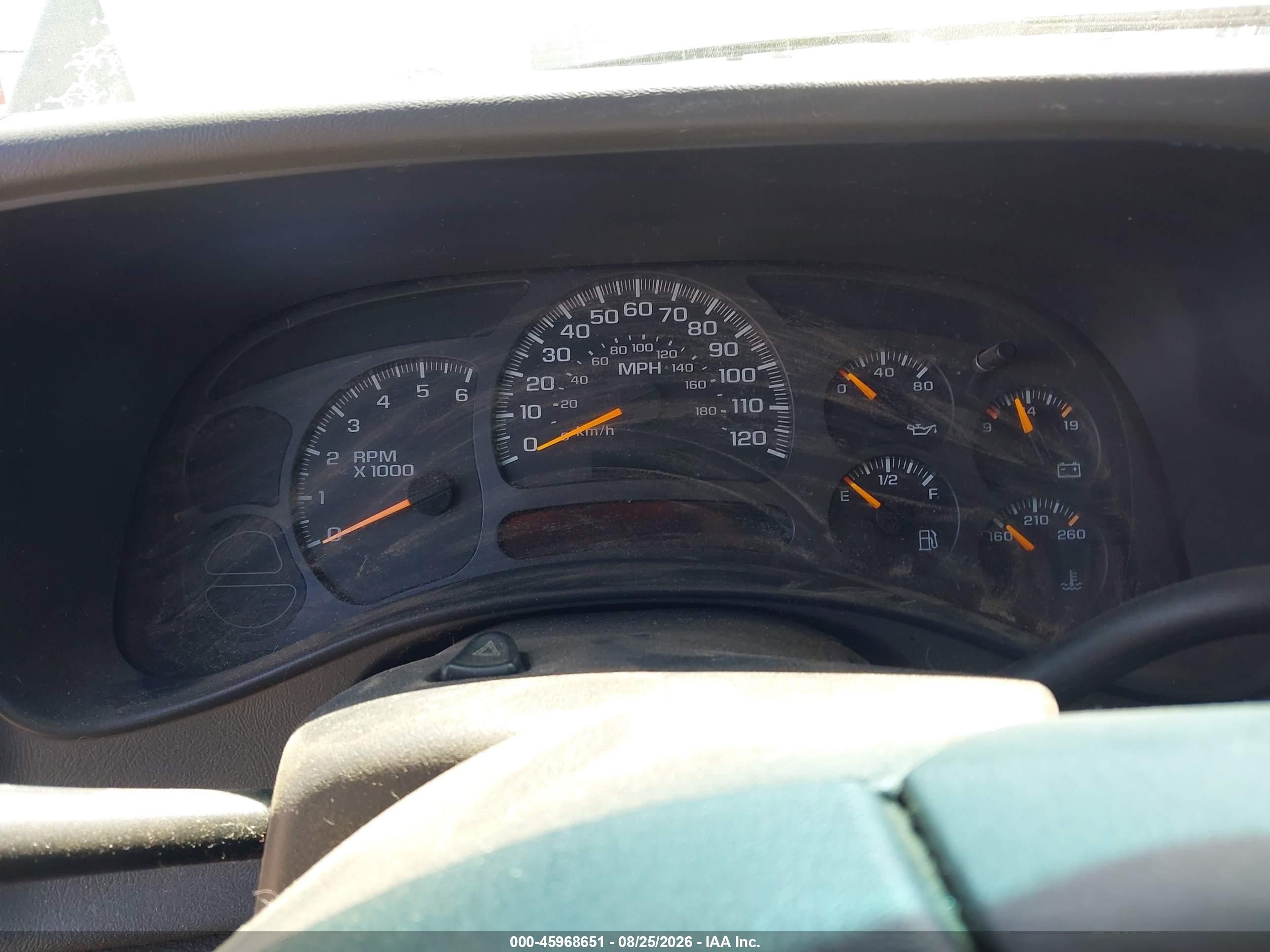 2003 Chevrolet Avalanche 1500   Gray vin: 3GNEC13T43G341921