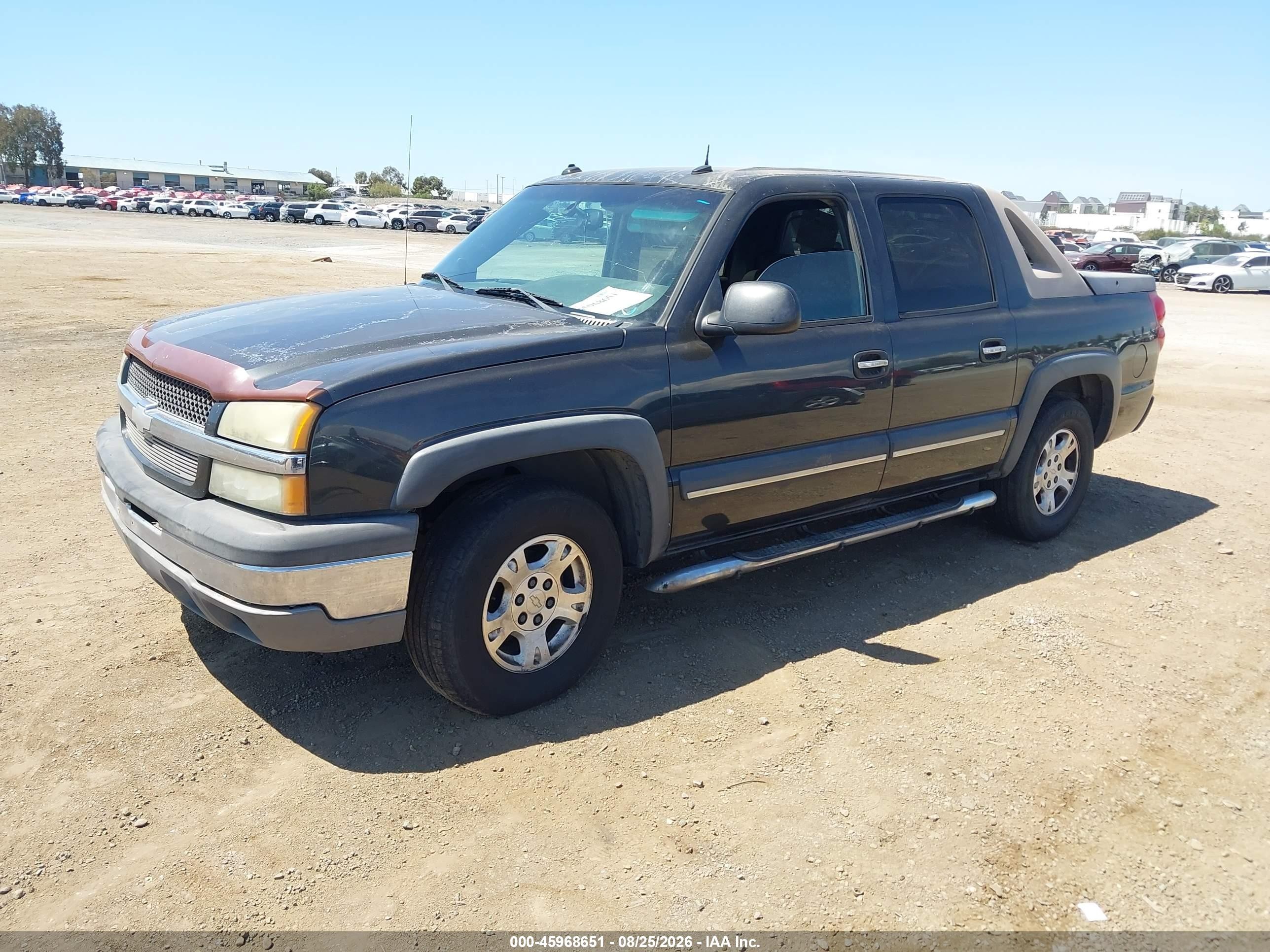 2003 Chevrolet Avalanche 1500   Gray vin: 3GNEC13T43G341921