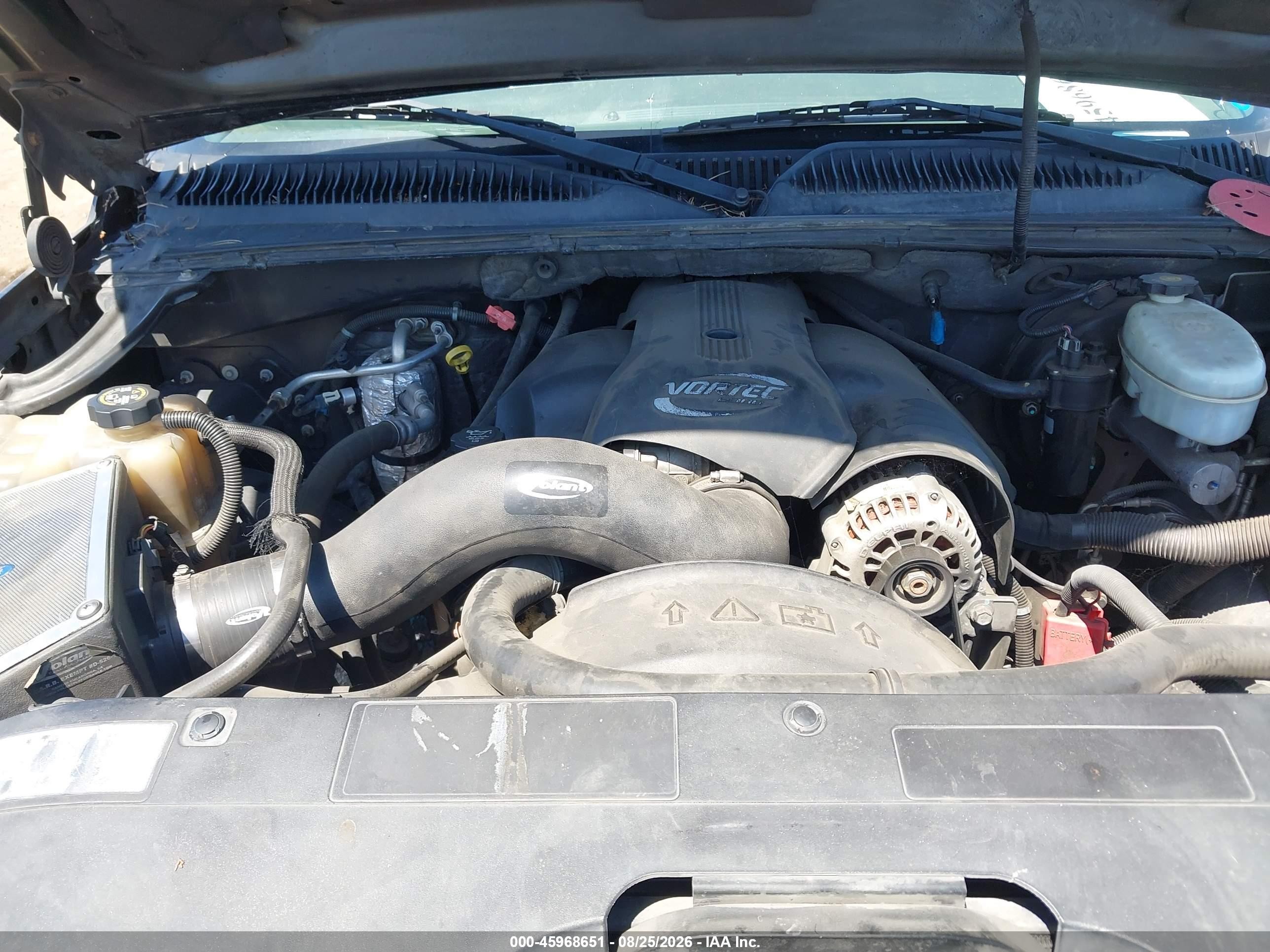 2003 Chevrolet Avalanche 1500   Gray vin: 3GNEC13T43G341921