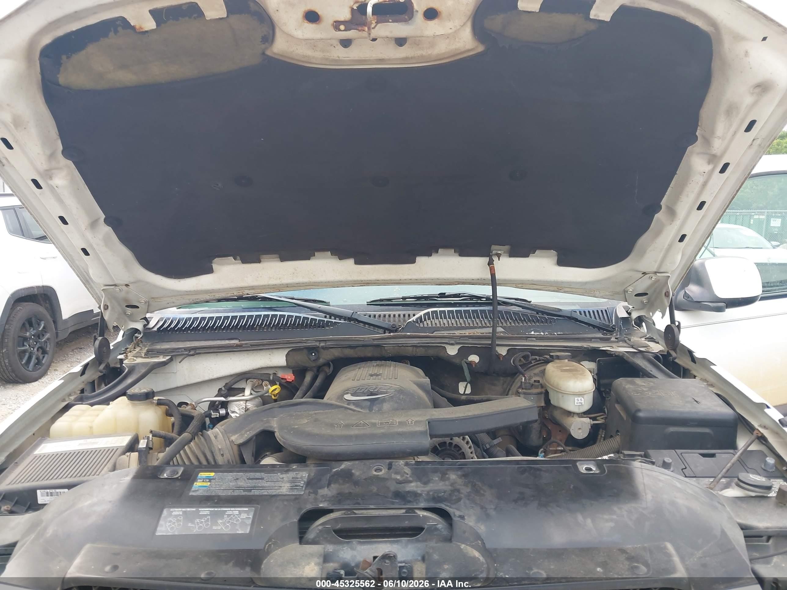 2003 Chevrolet Avalanche 1500   Белый vin: 3GNEC13T53G346612
