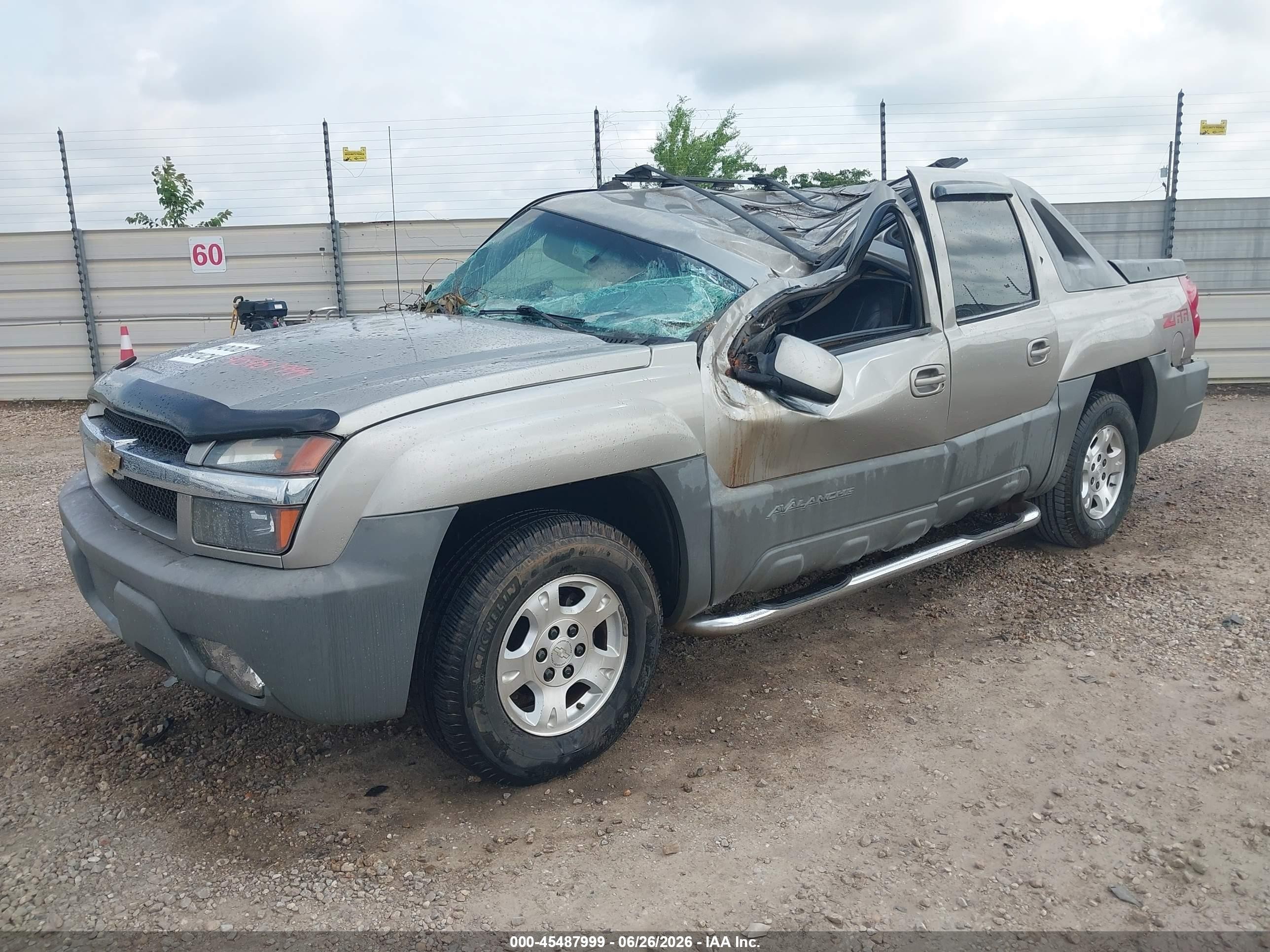 2002 Chevrolet Avalanche 1500   Tan vin: 3GNEC13T62G113806