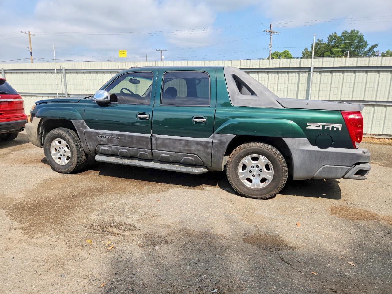 2003 Chevrolet Avalanche C1500 Green vin: 3GNEC13T63G137377