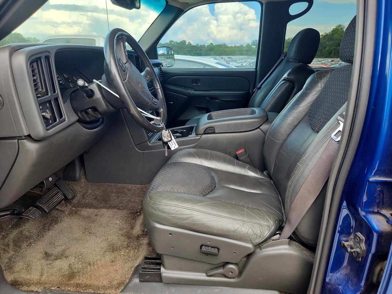 2003 Chevrolet Avalanche C1500 Blue vin: 3GNEC13T73G120880