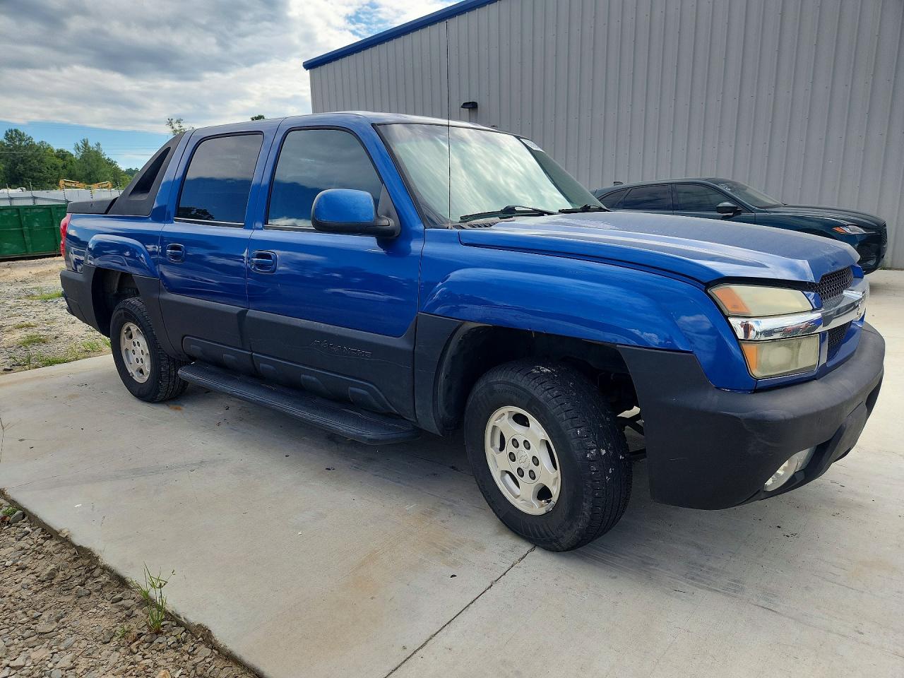 2003 Chevrolet Avalanche C1500 Blue vin: 3GNEC13T73G120880