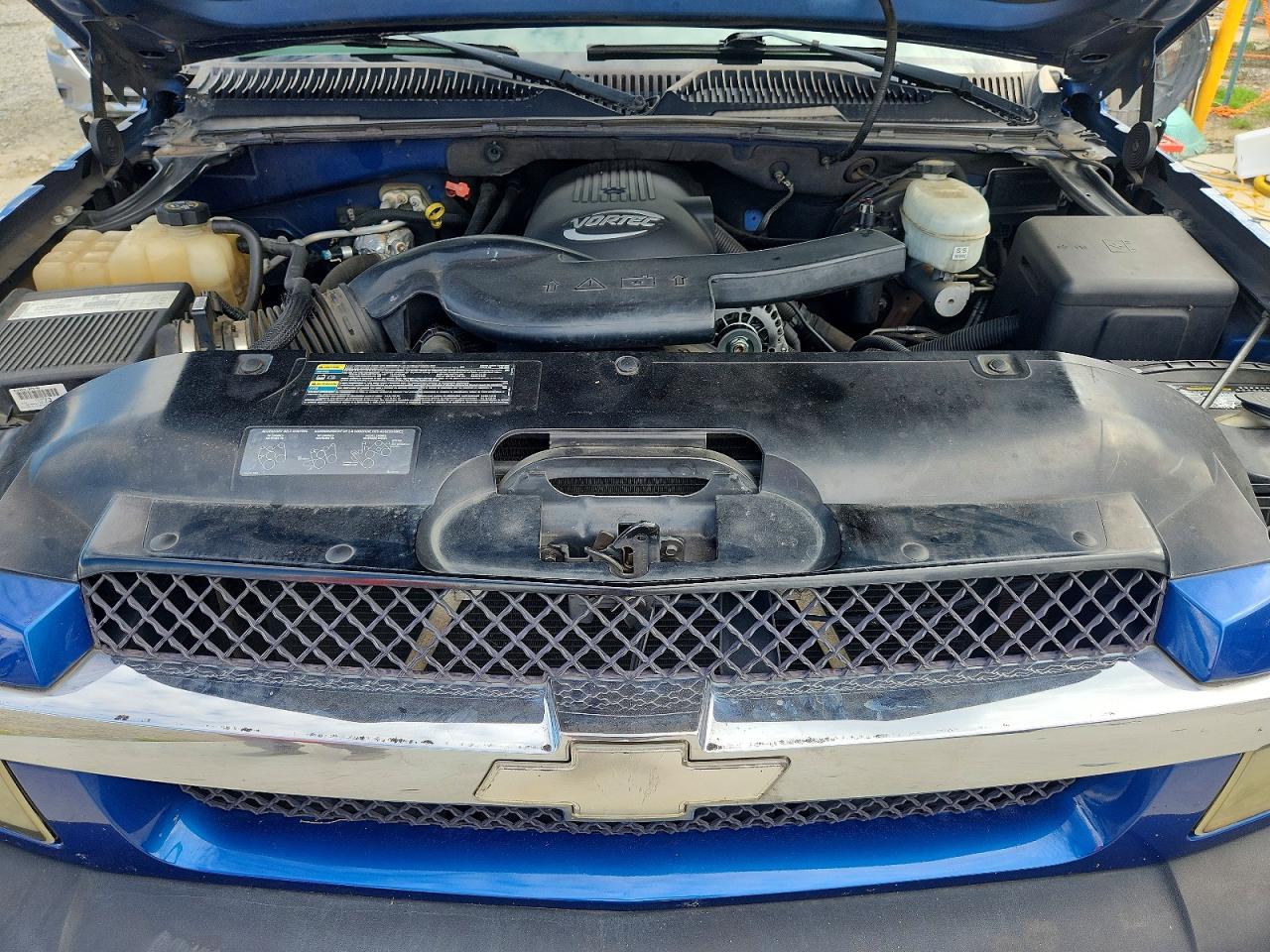 2003 Chevrolet Avalanche C1500 Blue vin: 3GNEC13T73G120880