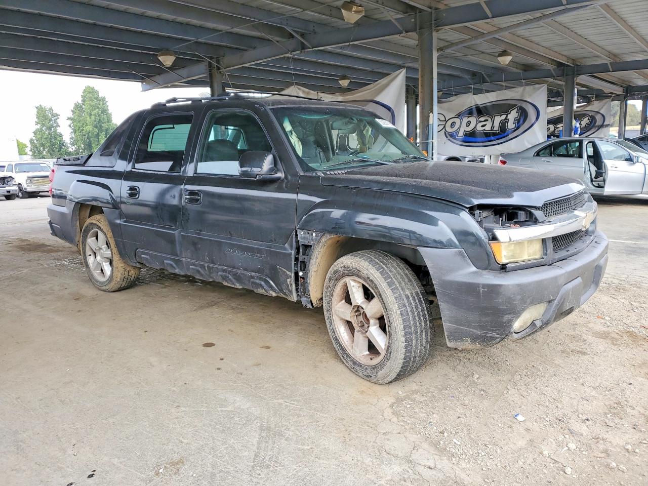 2003 Chevrolet Avalanche C1500 Charcoal vin: 3GNEC13T73G316611
