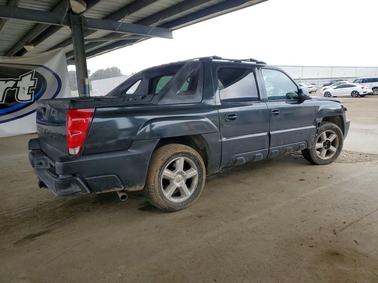 2003 Chevrolet Avalanche C1500 Charcoal vin: 3GNEC13T73G316611