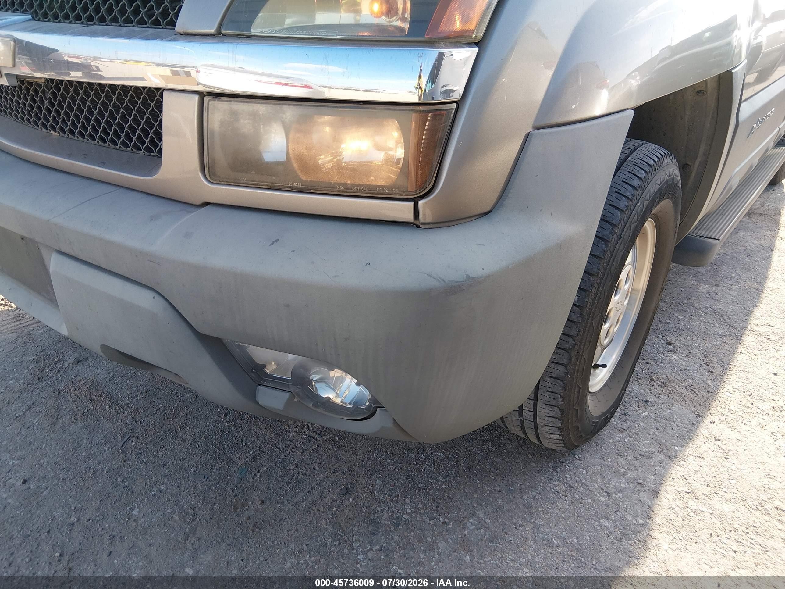 2002 Chevrolet Avalanche 1500   Бежевый vin: 3GNEC13T82G222106