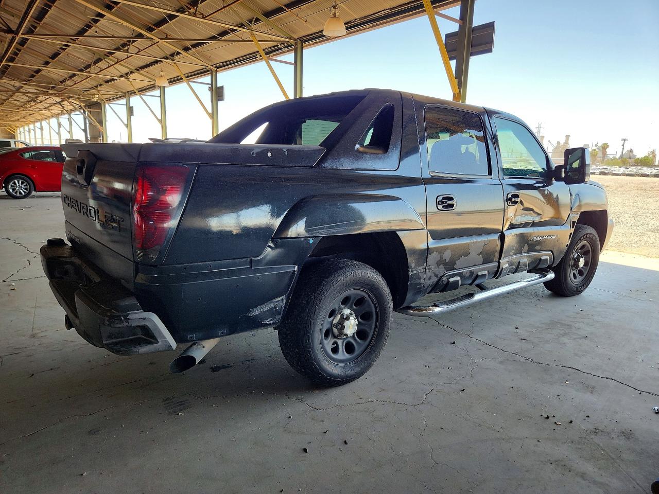 2003 Chevrolet Avalanche C1500 Black vin: 3GNEC13T83G141124